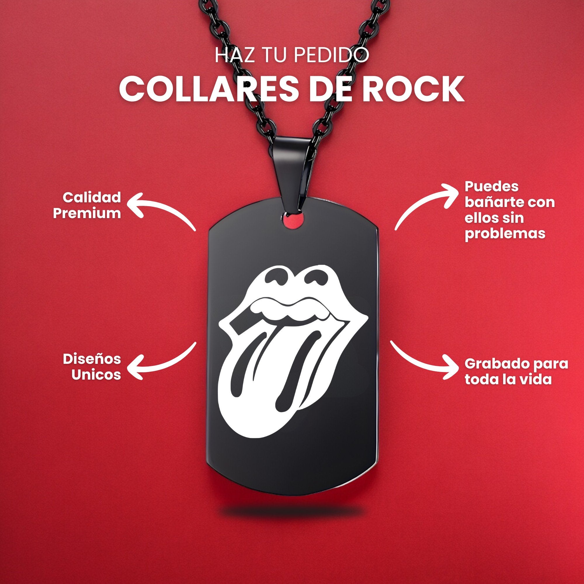 Collares de Rock - My Rebel Shop