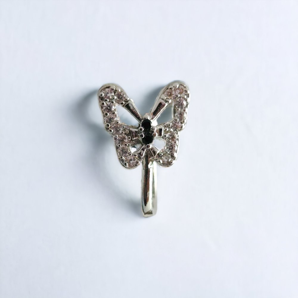 Piercing Nostril de Mariposa Sin Perforación - My Rebel Shop