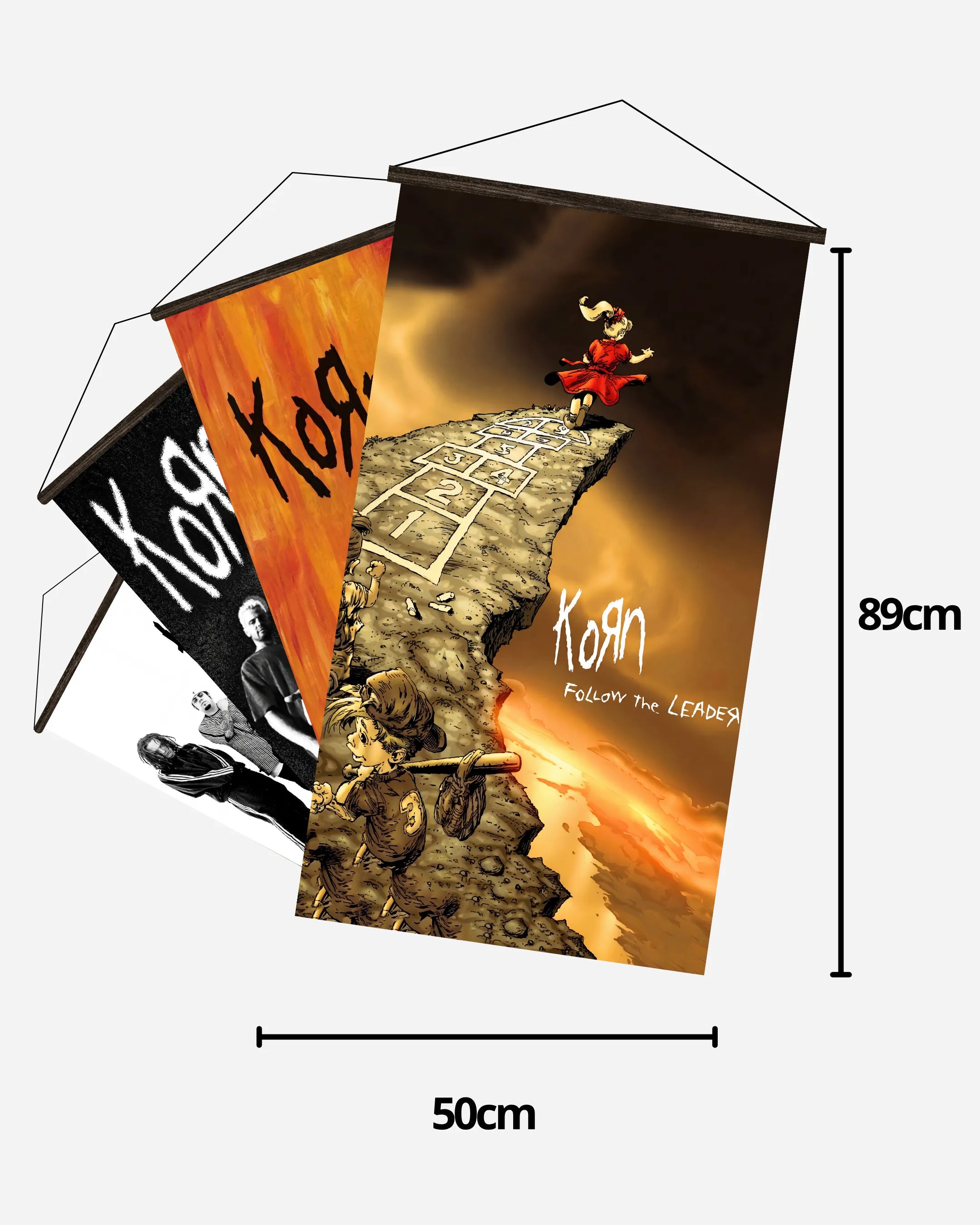 Pósters Korn – Edición Legendaria