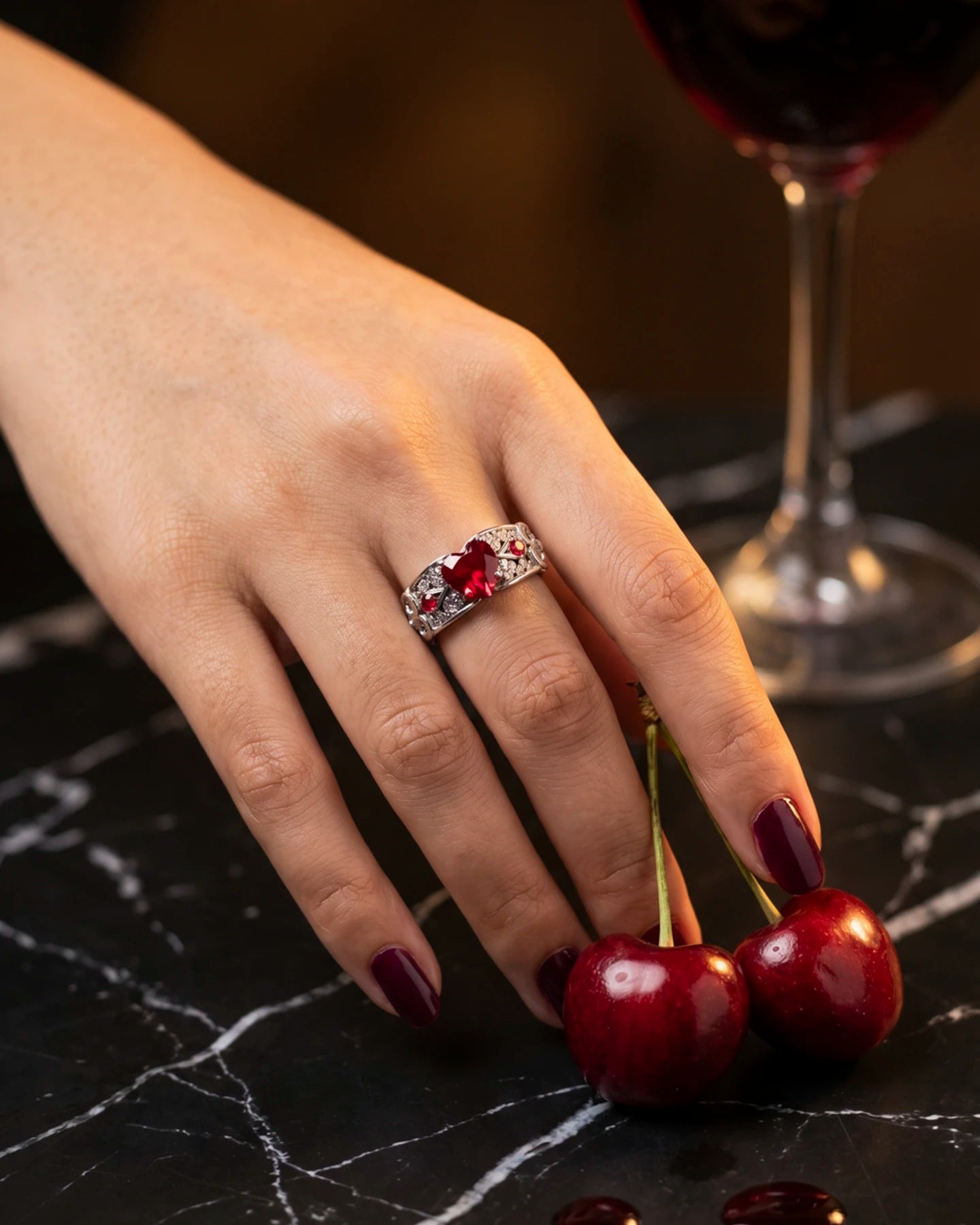 Anillo Elixir – Corazón de Cristal