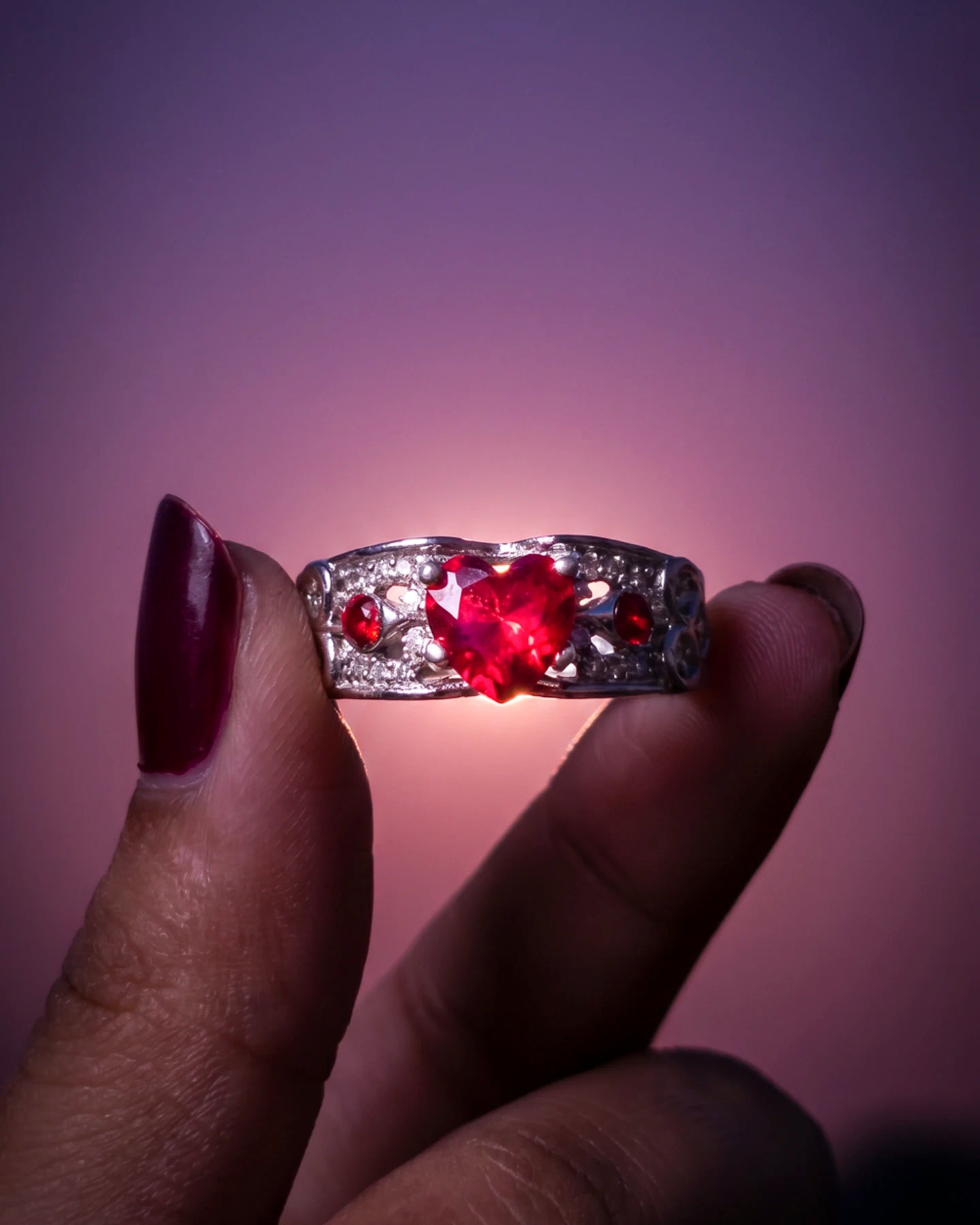 Anillo Elixir – Corazón de Cristal