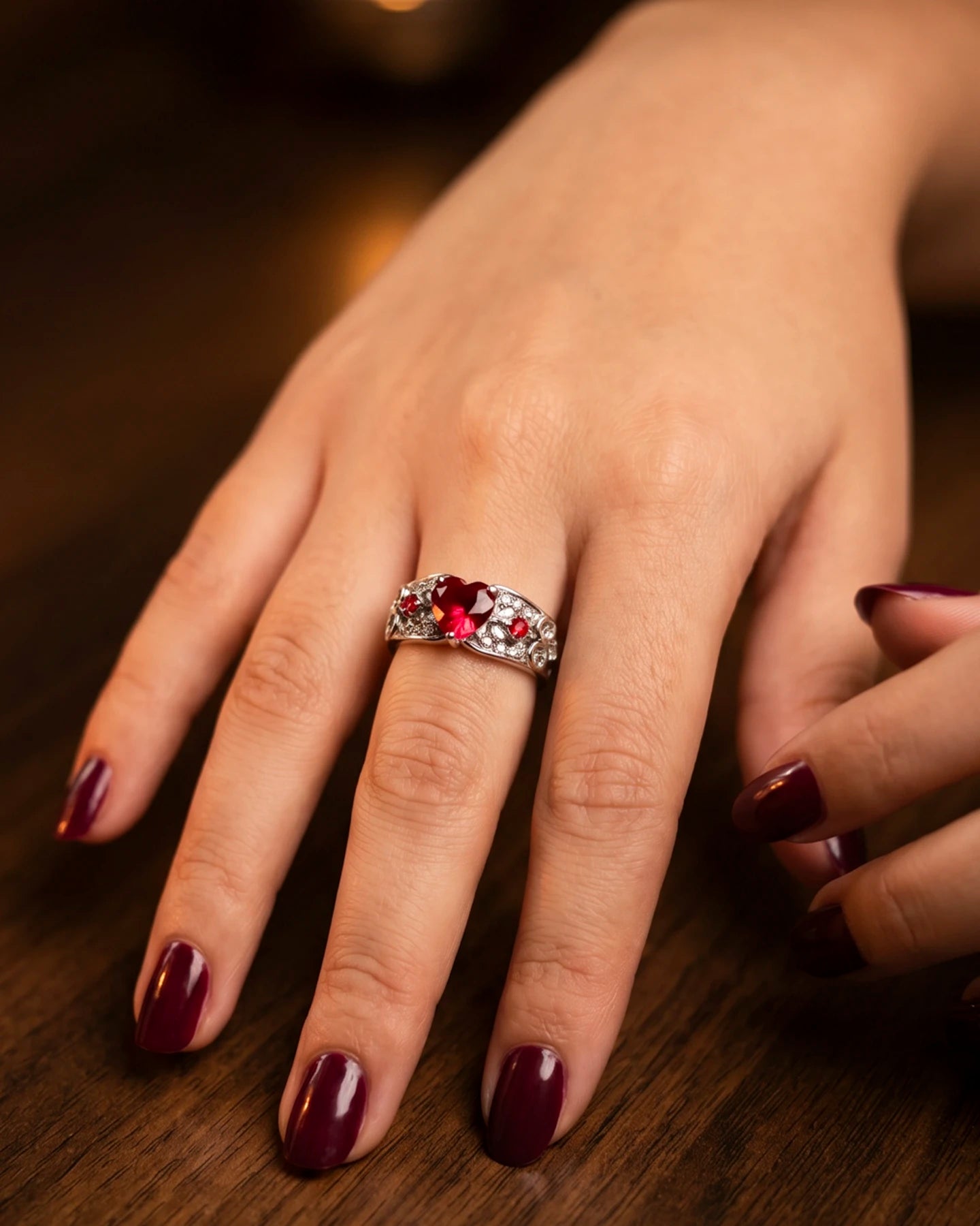Anillo Elixir – Corazón de Cristal
