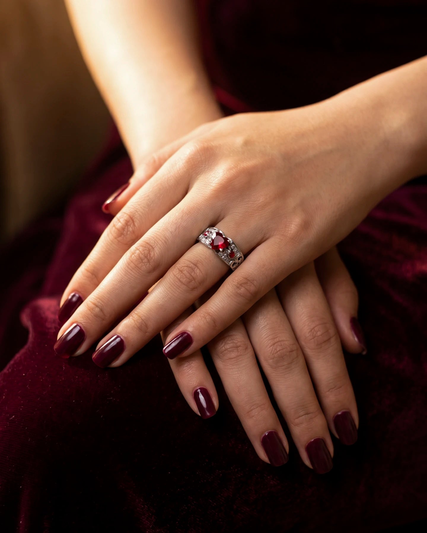 Anillo Elixir – Corazón de Cristal