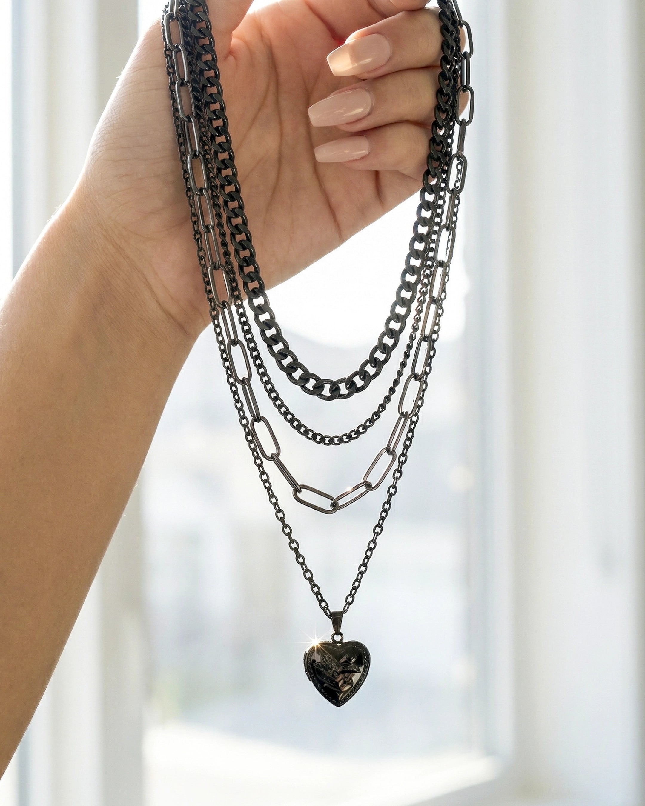 Set de Collares Noire – Tu corazón, tus reglas