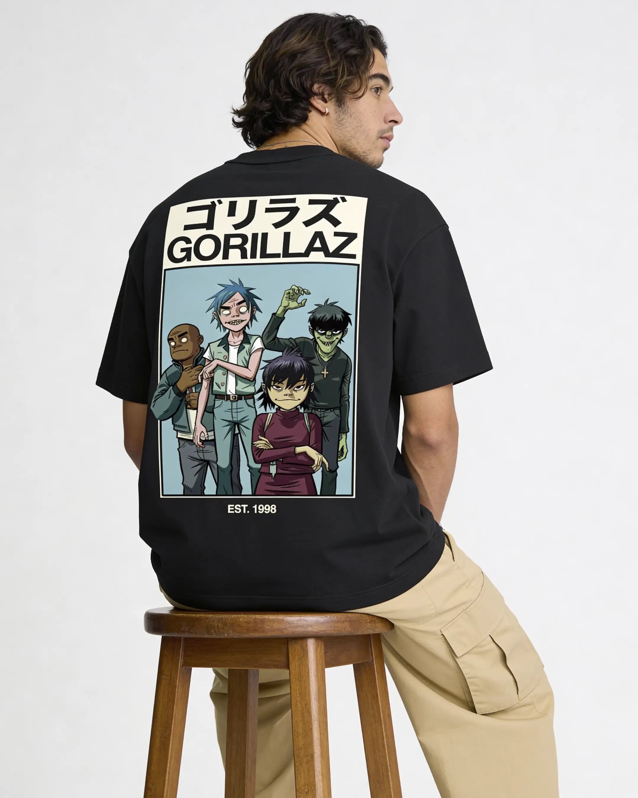 Playera Melancholy Hill – Gorillaz