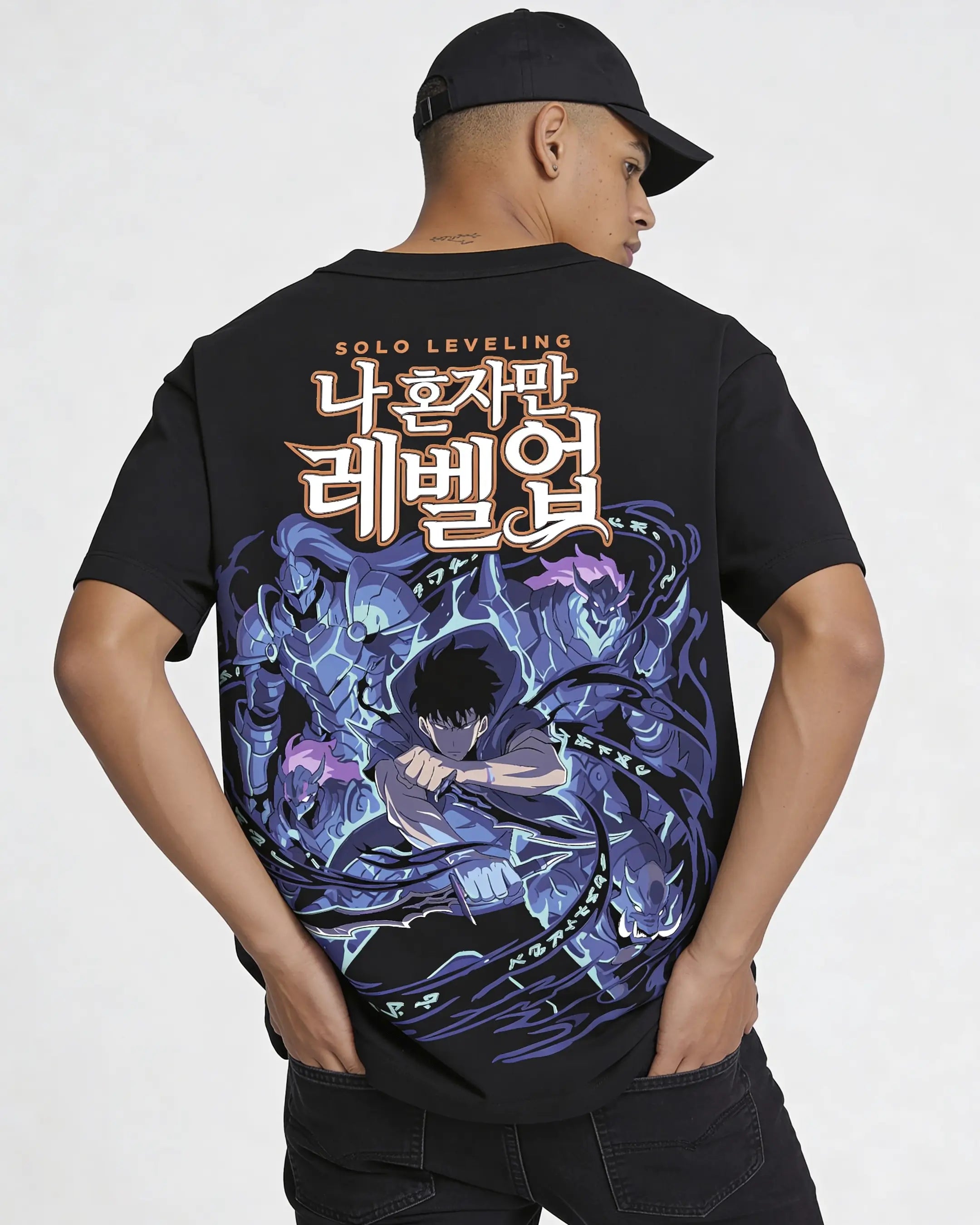 Playera Shadow Monarch – Solo Leveling