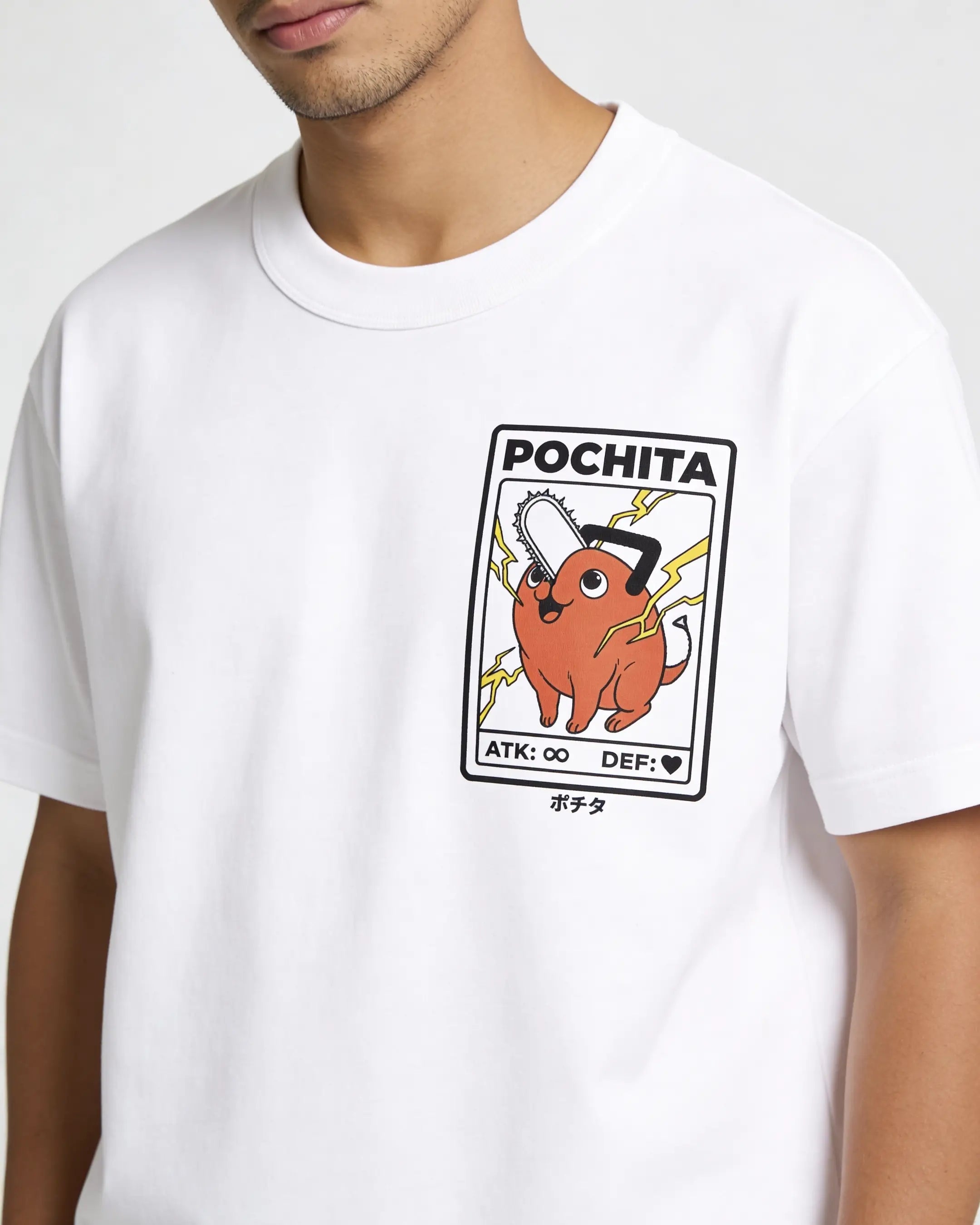 Playera Pochita Card – Chainsaw Man