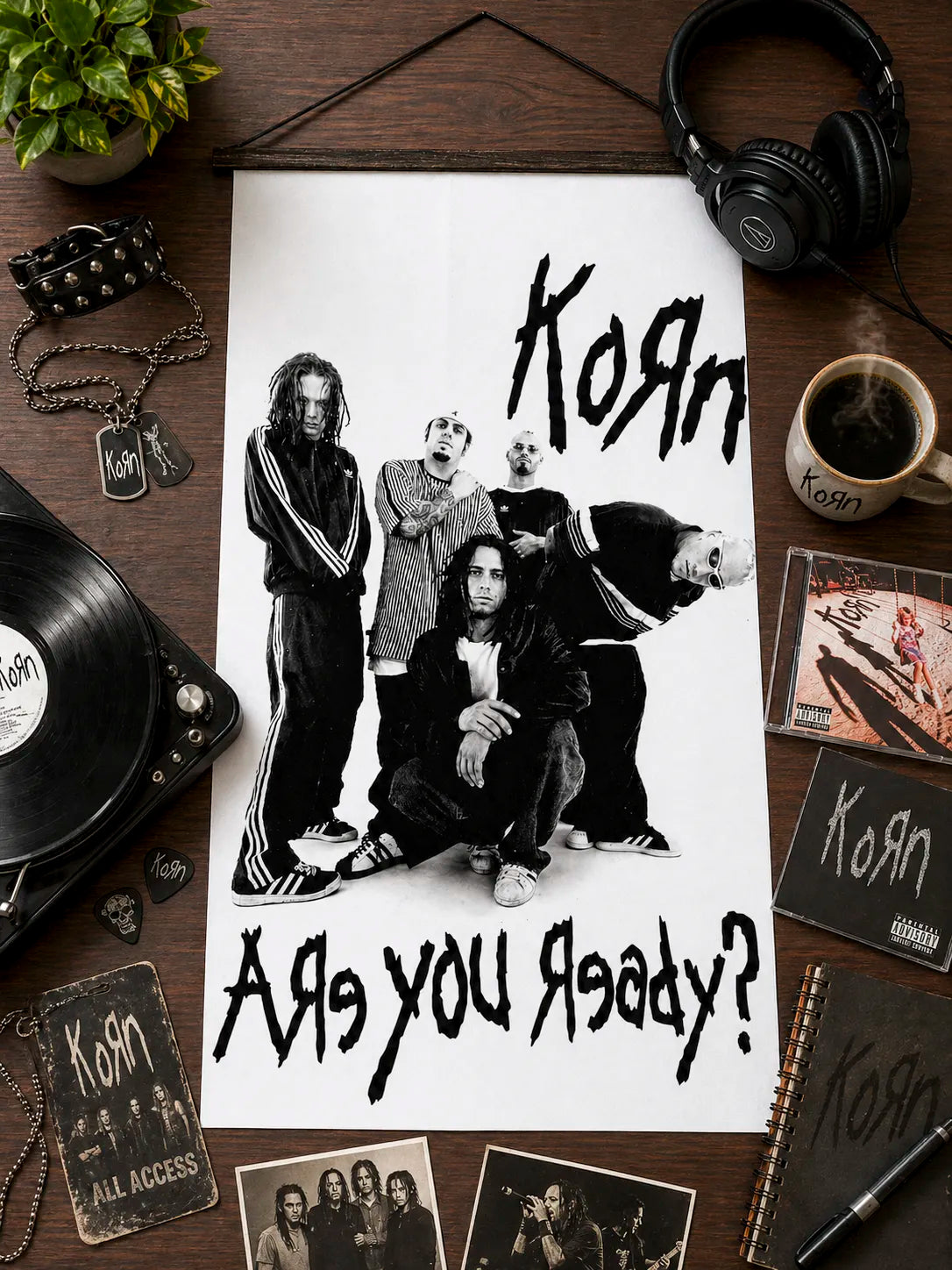 Pósters Korn – Edición Legendaria