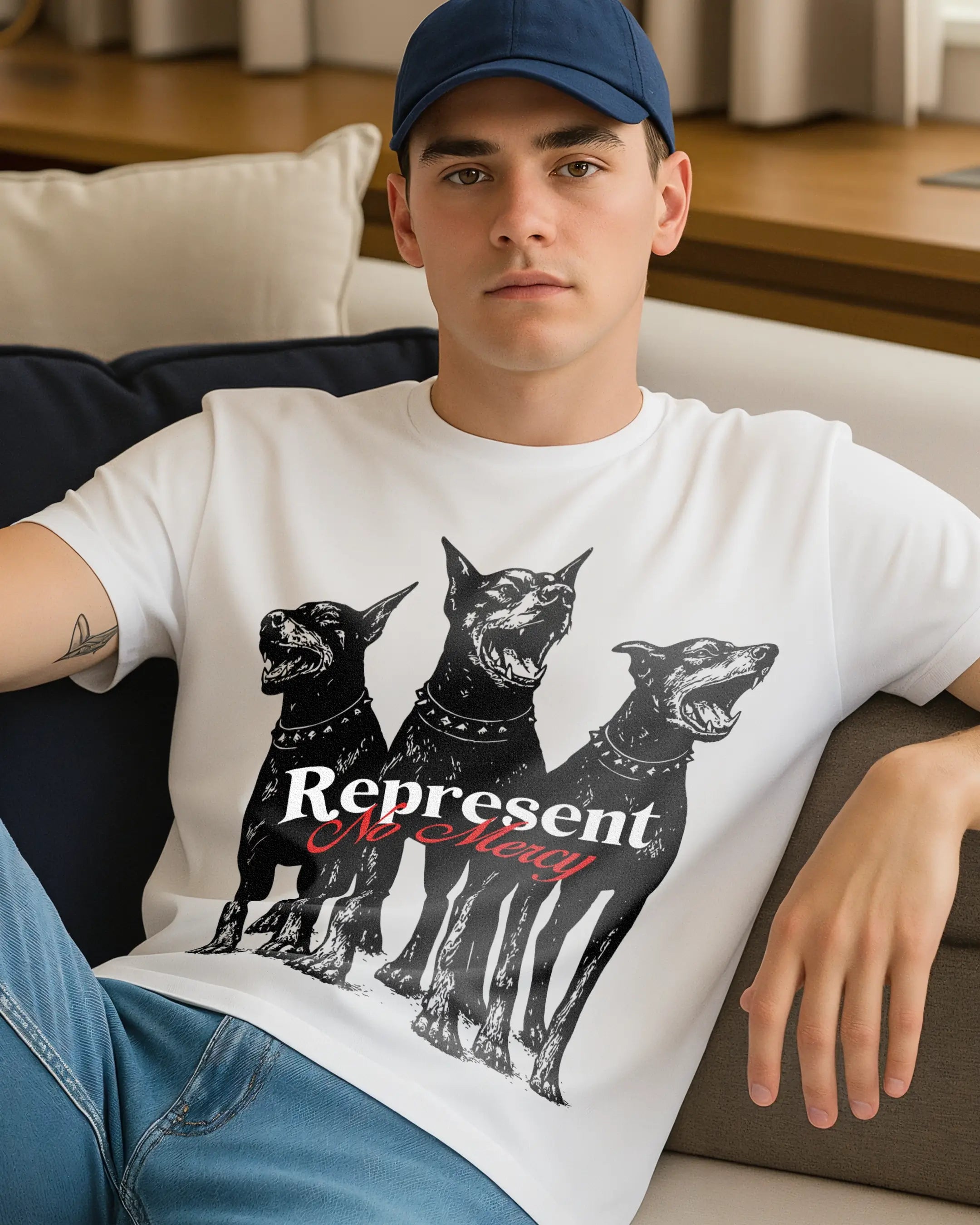 Playera No Mercy – Triple Furia