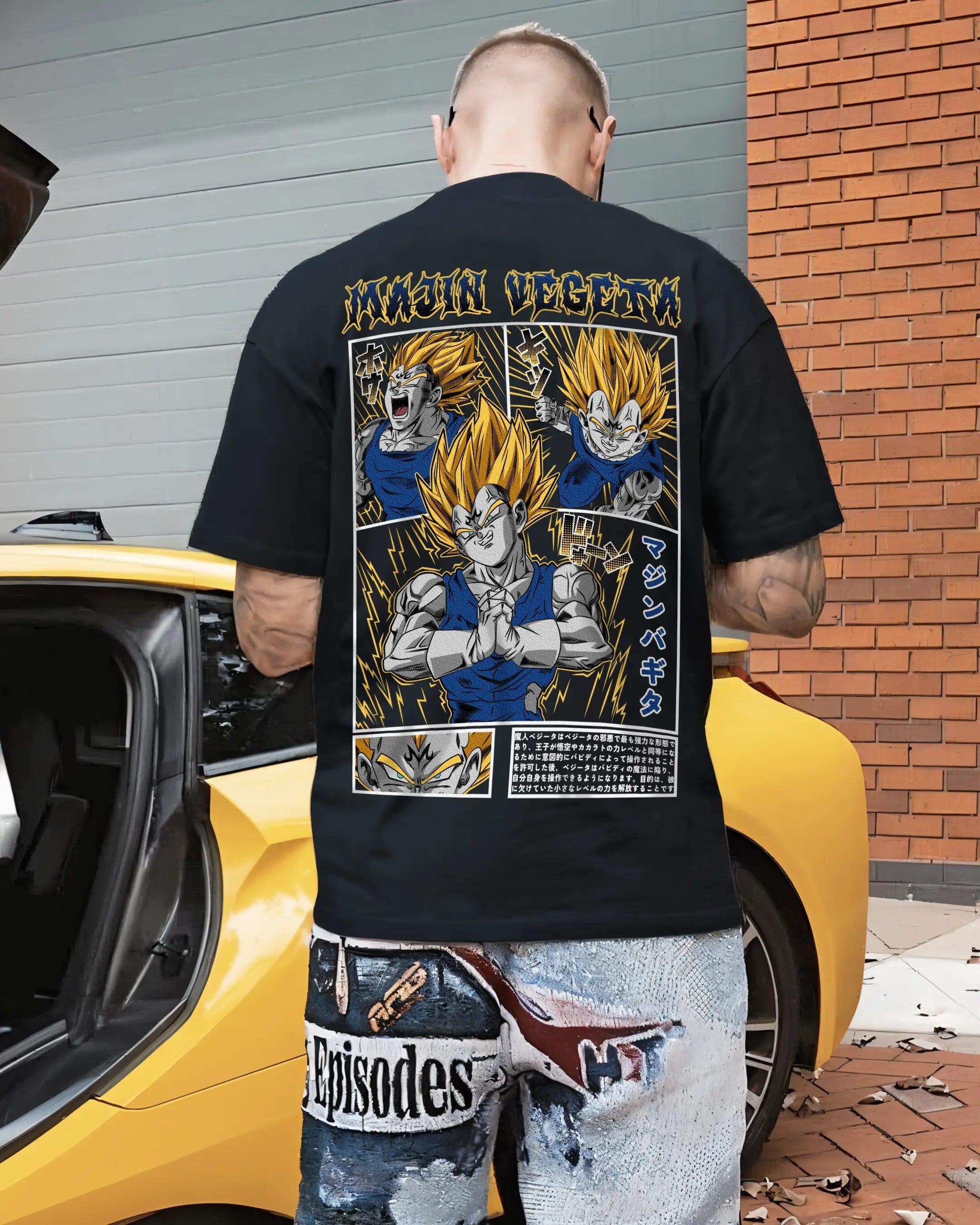 Playera Majin Vegeta – Orgullo Saiyajin