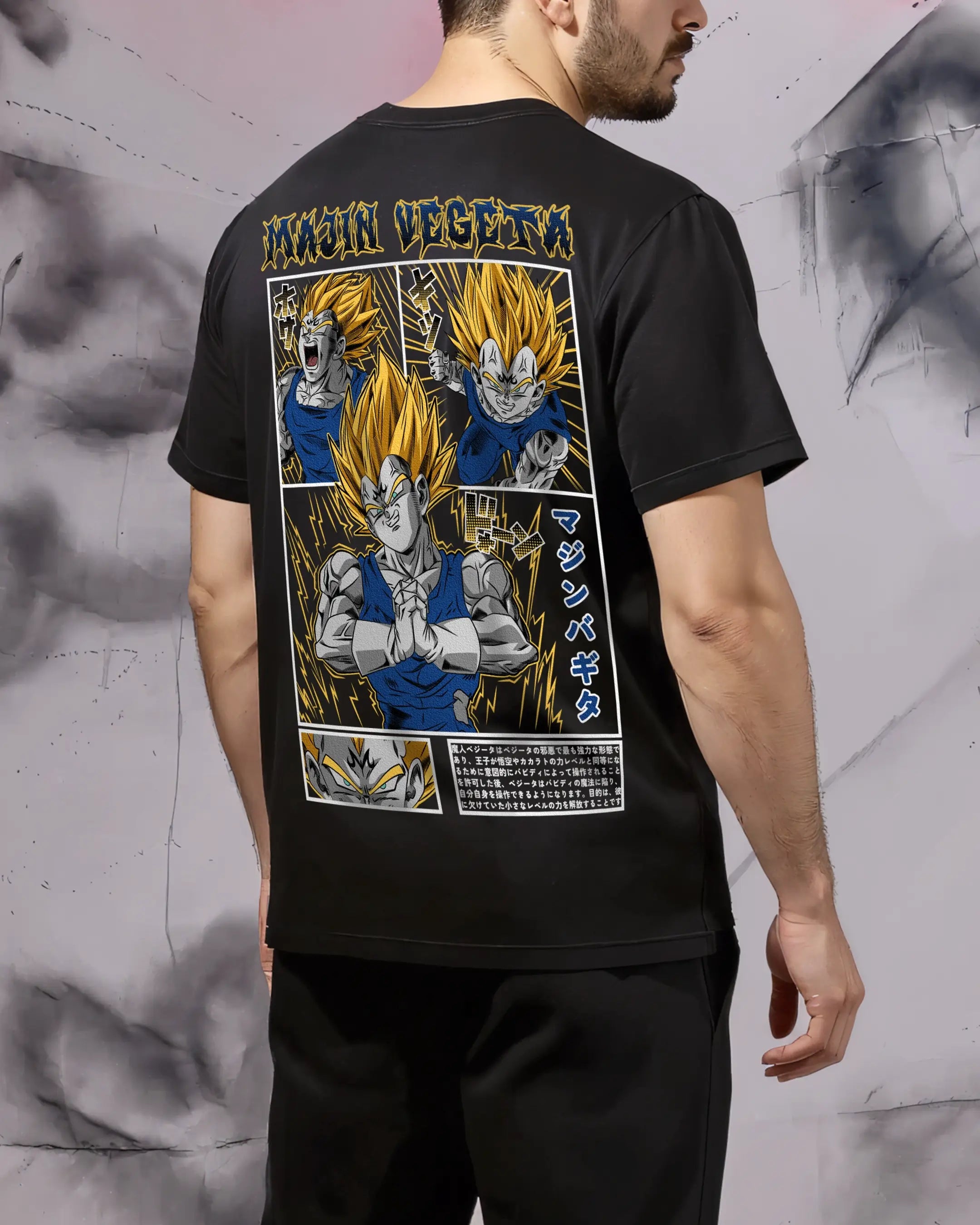 Playera Majin Vegeta – Orgullo Saiyajin