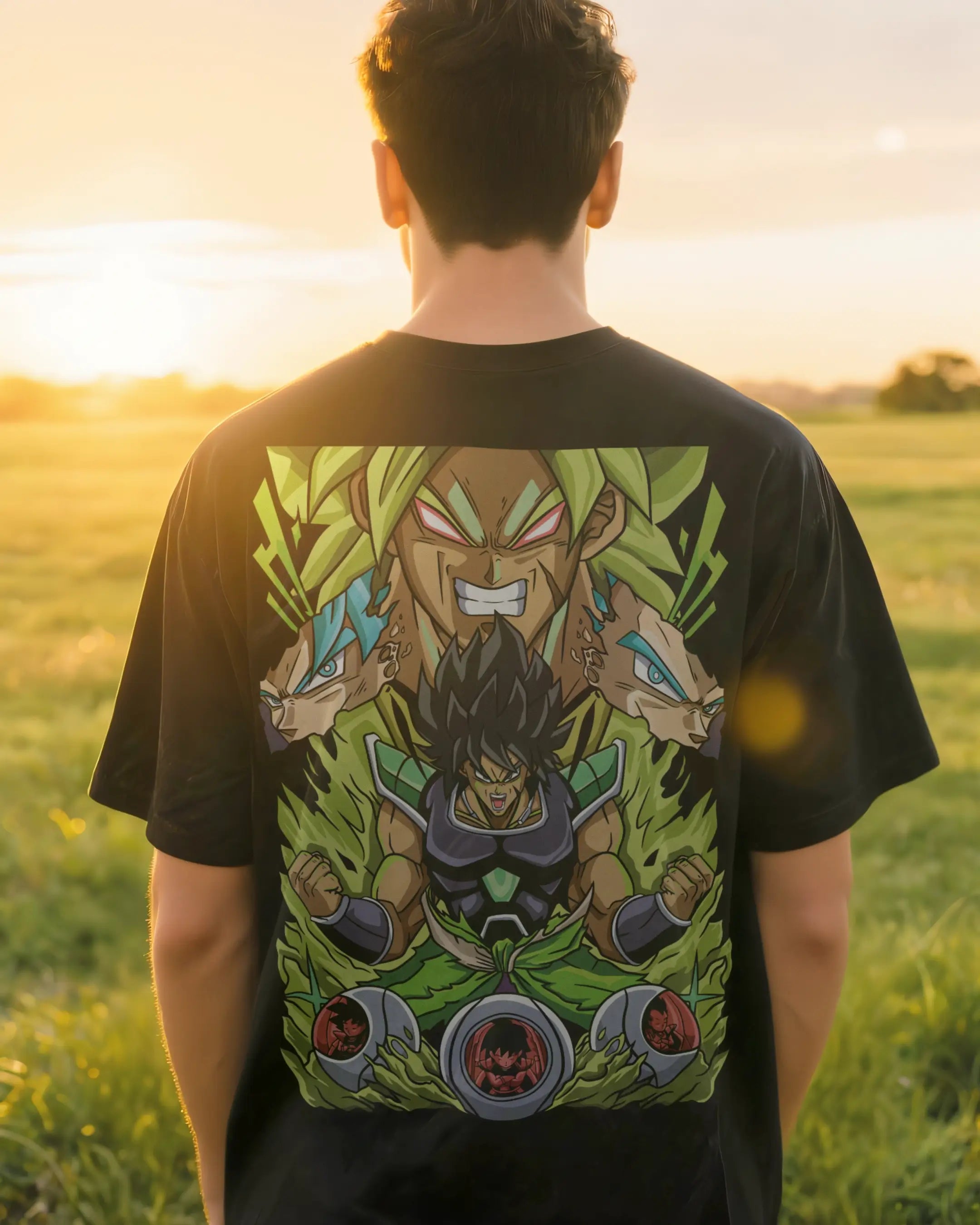 Playera Broly – Poder Legendario
