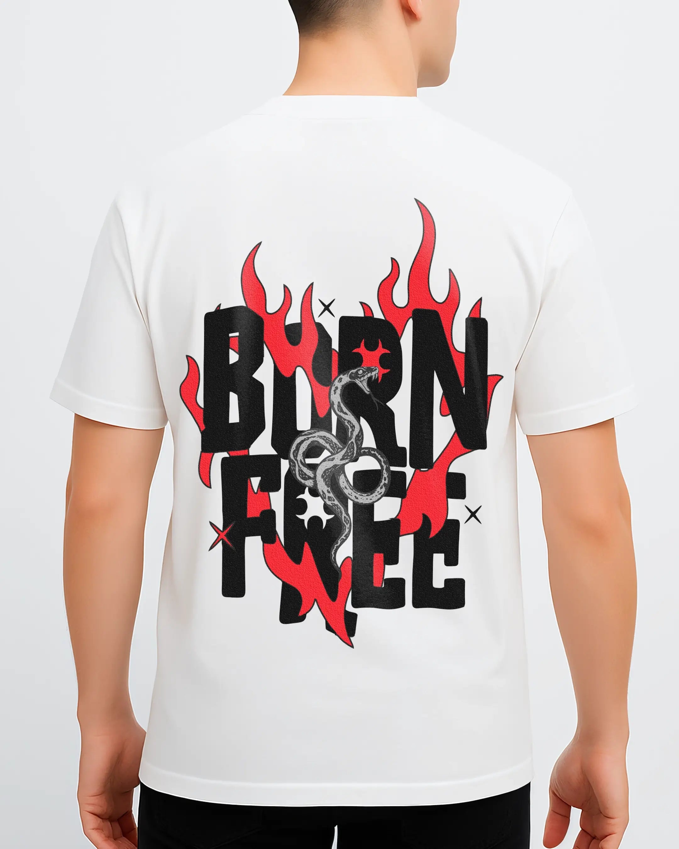 Playera Born Free – Wild & Unchained