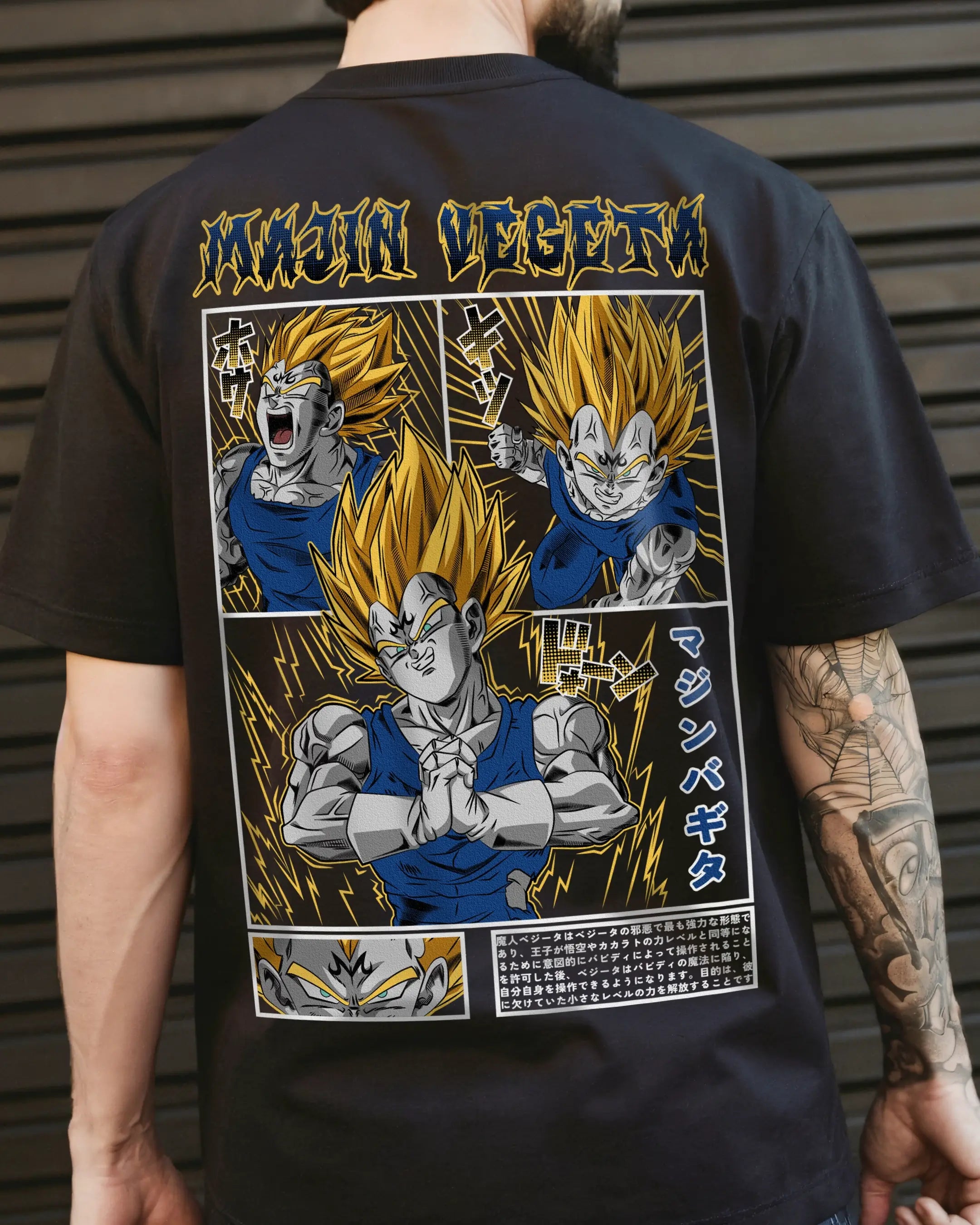 Playera Majin Vegeta – Orgullo Saiyajin