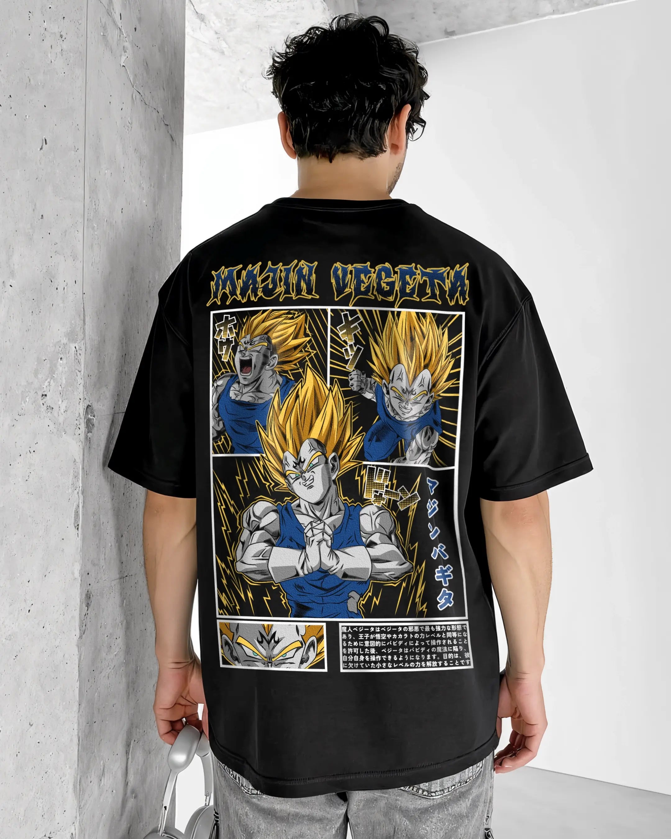 Playera Majin Vegeta – Orgullo Saiyajin