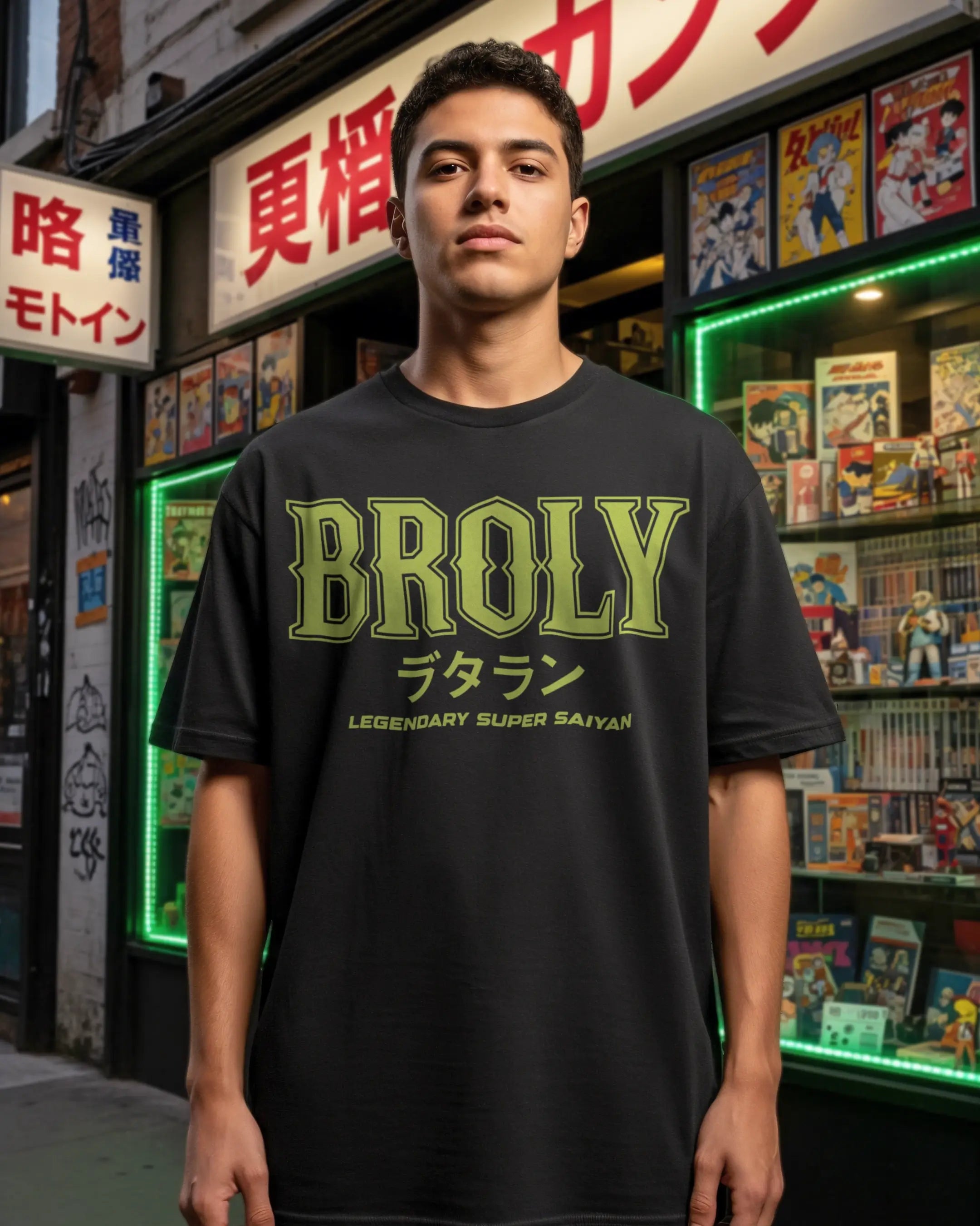Playera Broly – Poder Legendario