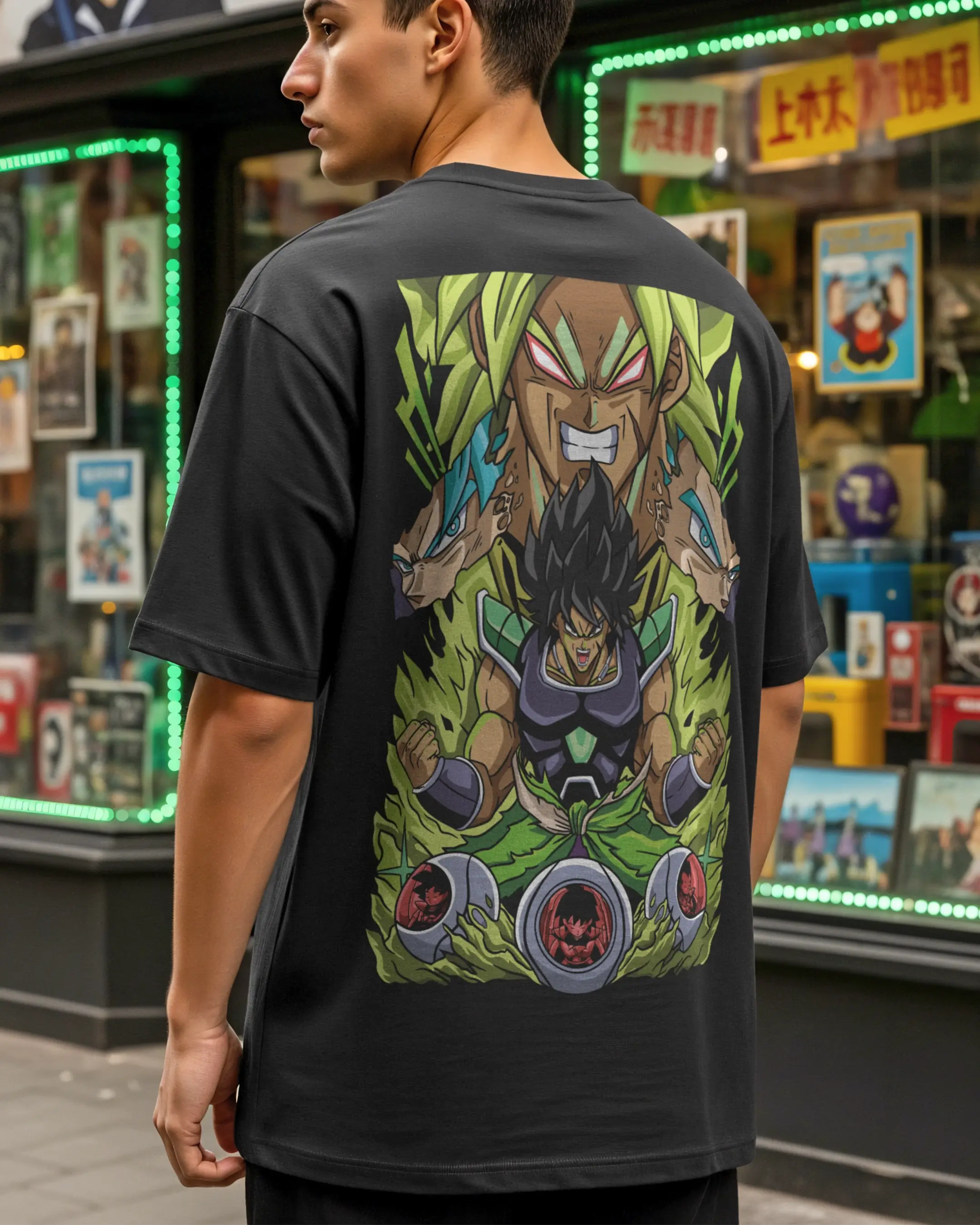 Playera Broly – Poder Legendario