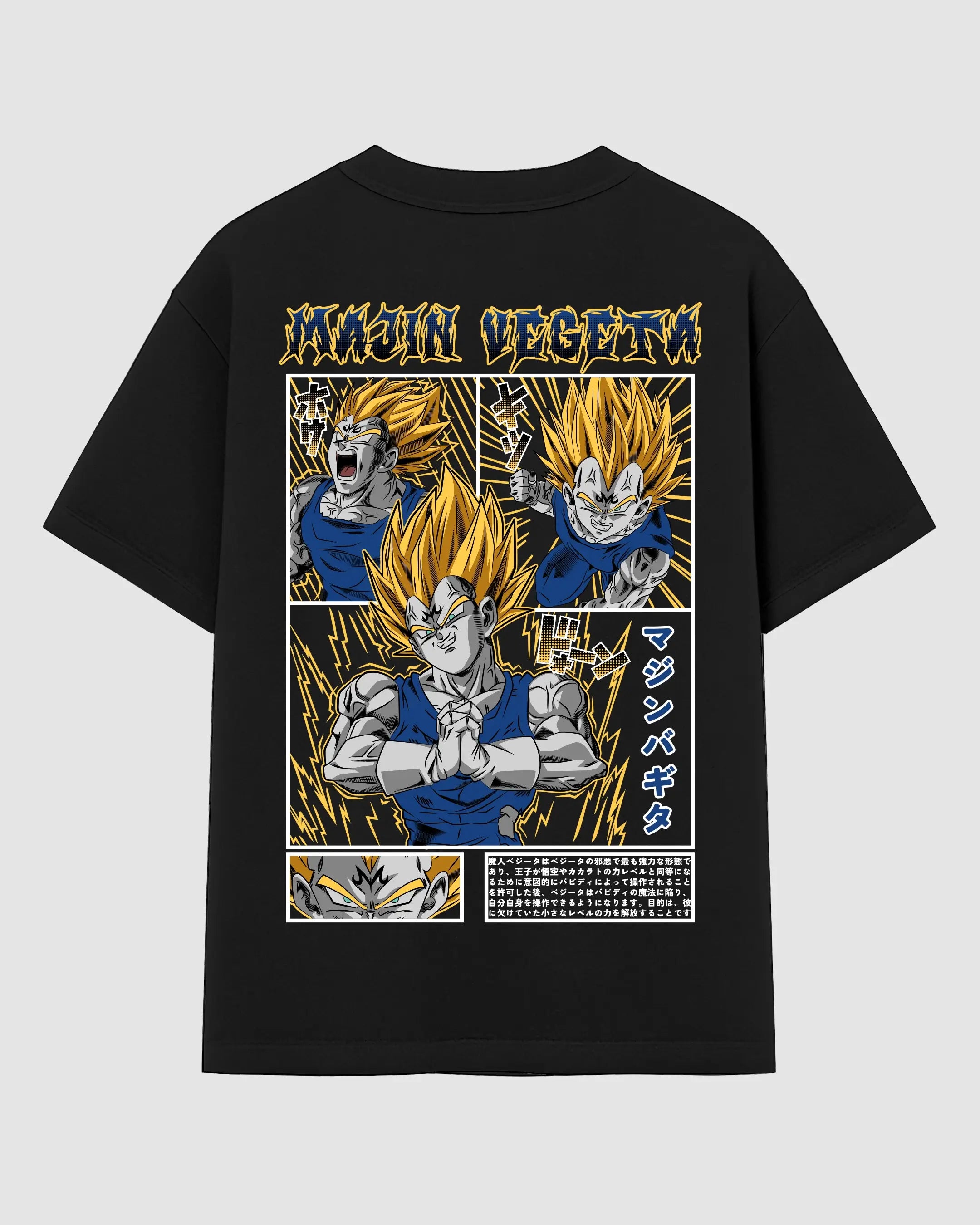 Playera Majin Vegeta – Orgullo Saiyajin