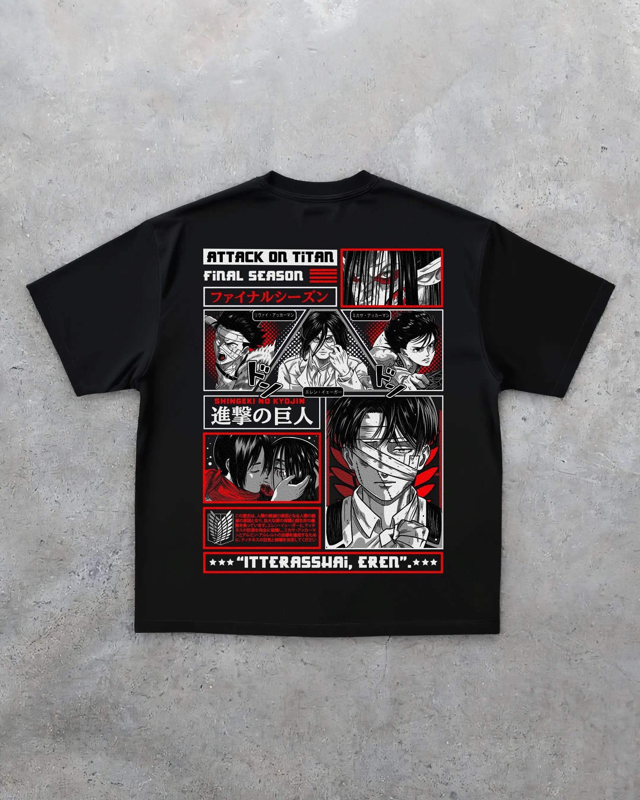 Playera Attack on Titan – Última Batalla