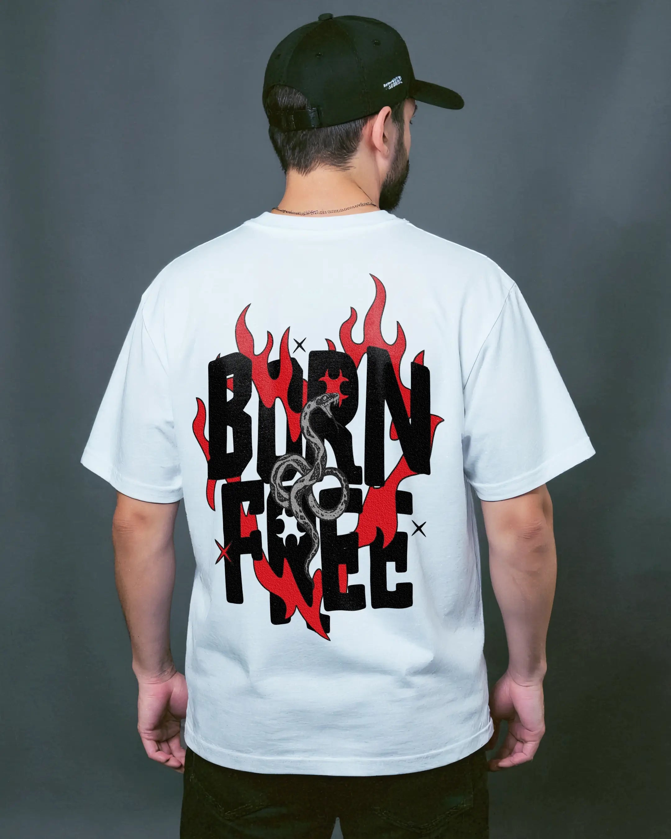 Playera Born Free – Wild & Unchained