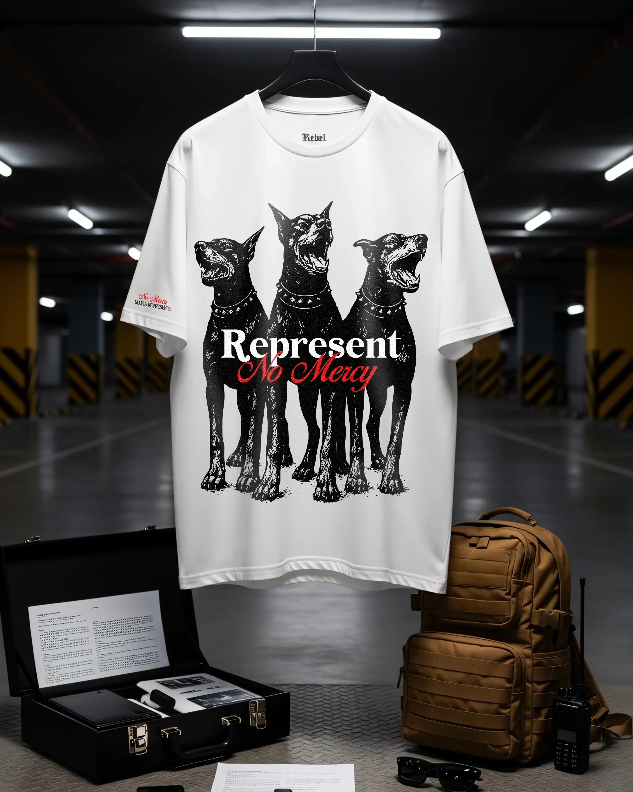 Playera No Mercy – Triple Furia