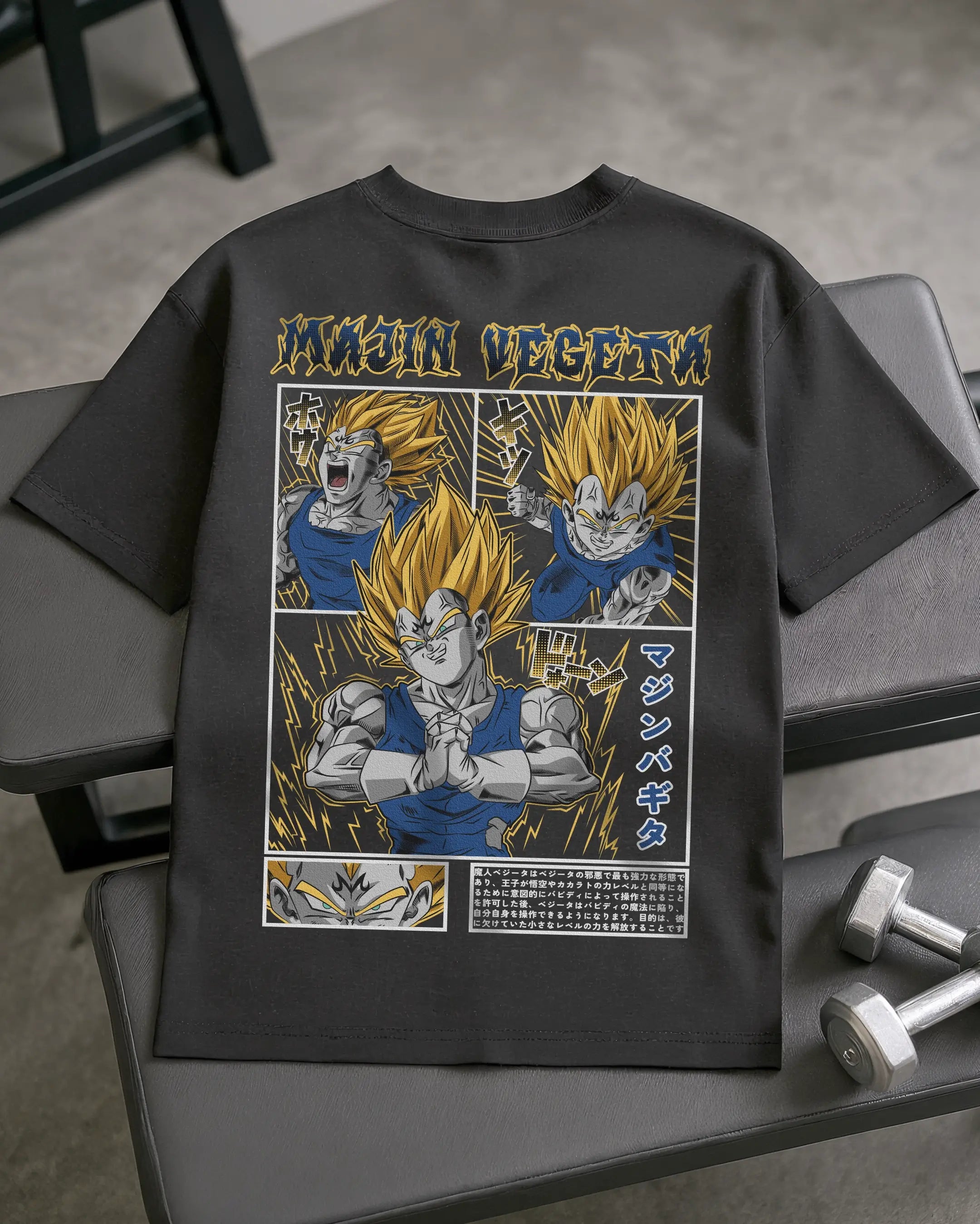 Playera Majin Vegeta – Orgullo Saiyajin