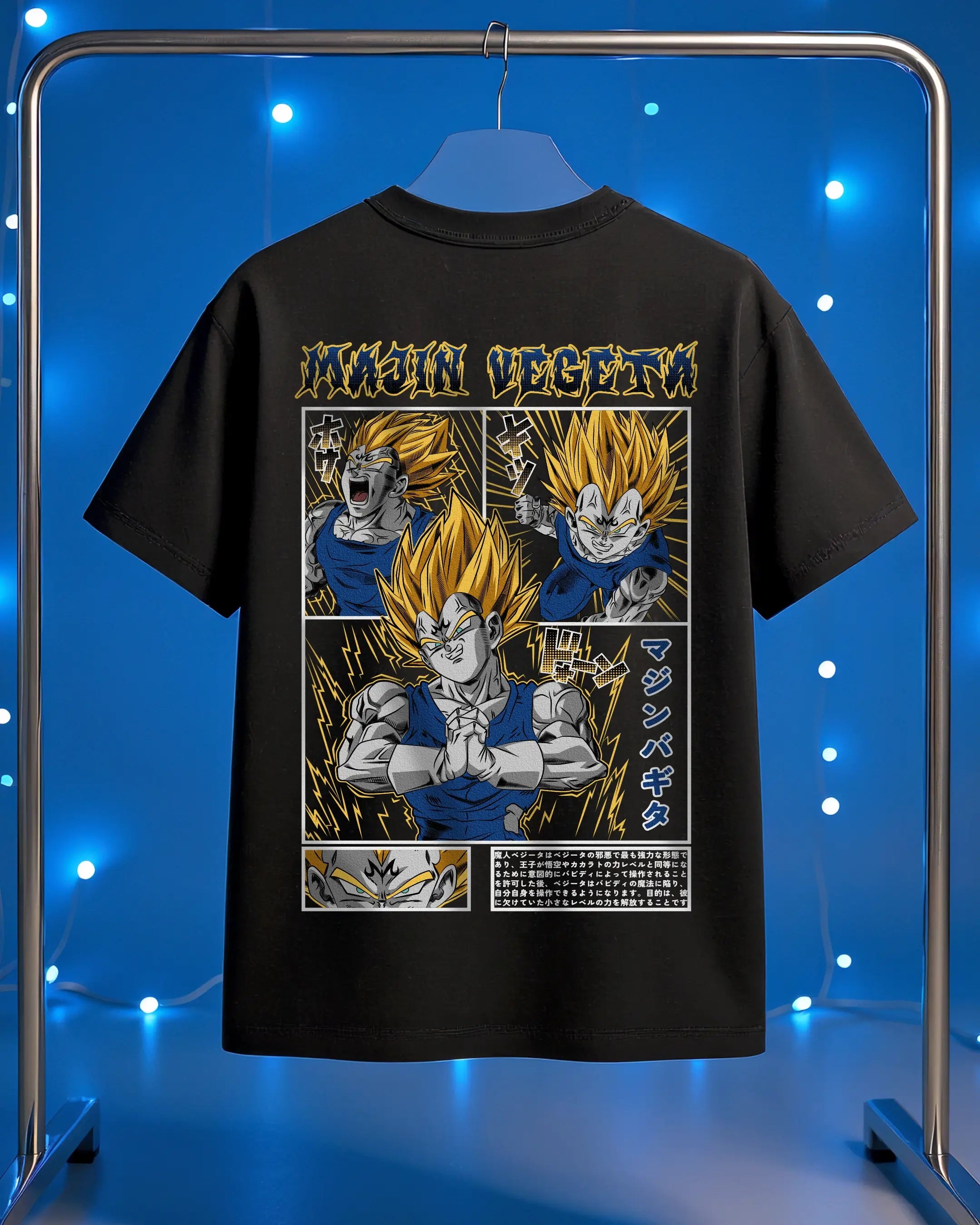 Playera Majin Vegeta – Orgullo Saiyajin
