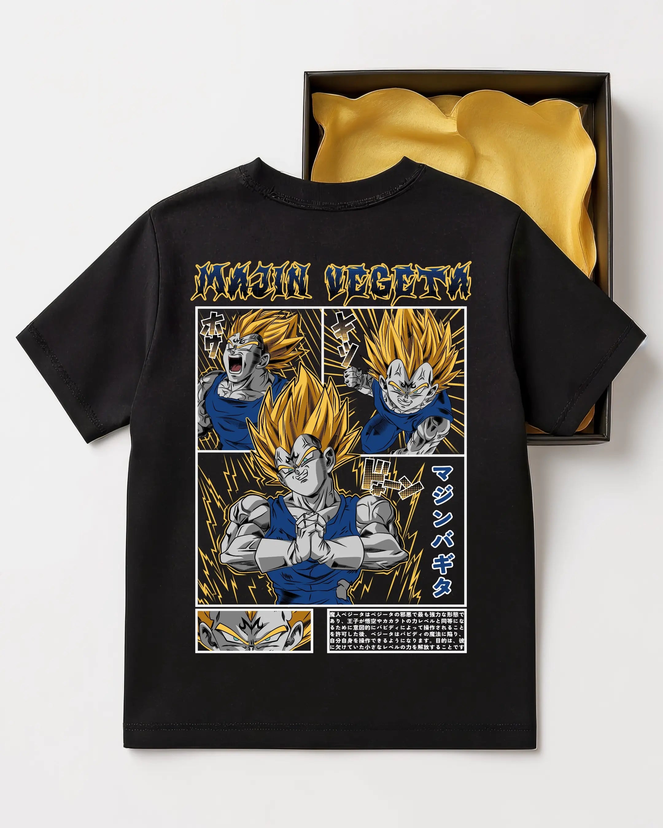 Playera Majin Vegeta – Orgullo Saiyajin