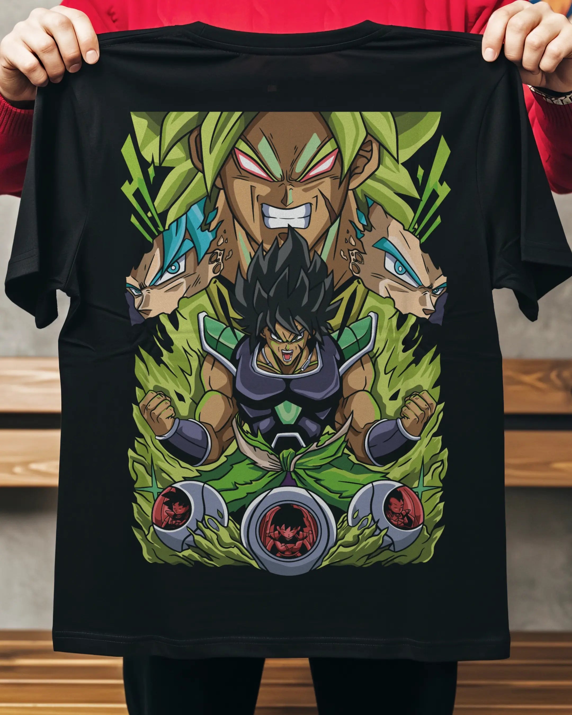 Playera Broly – Poder Legendario