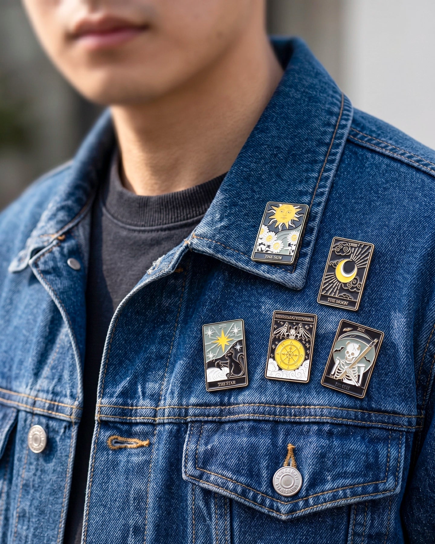 Pines del Tarot - Set de 5 Unidades
