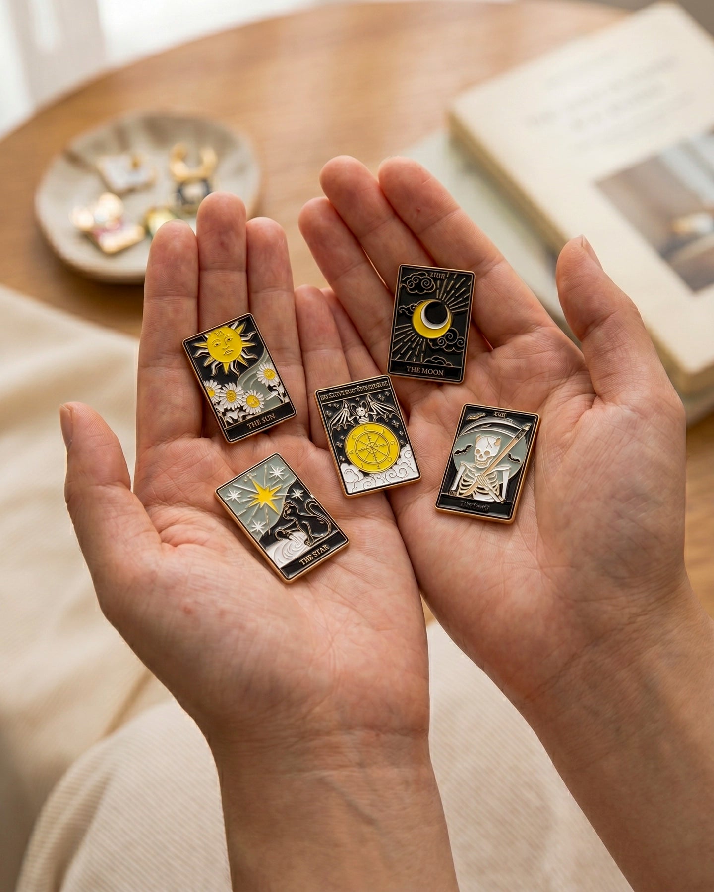 Pines del Tarot - Set de 5 Unidades