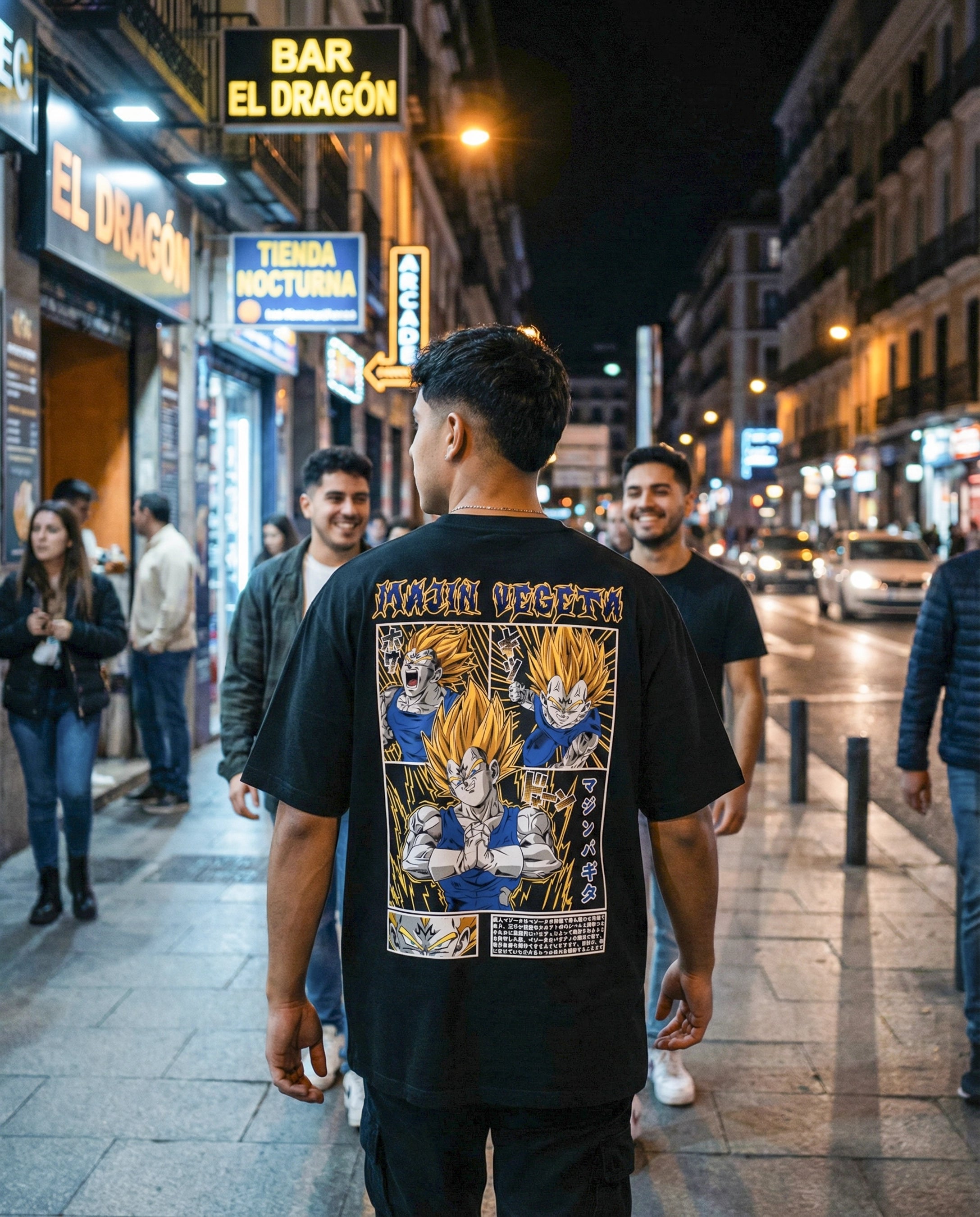 Playera Majin Vegeta – Orgullo Saiyajin