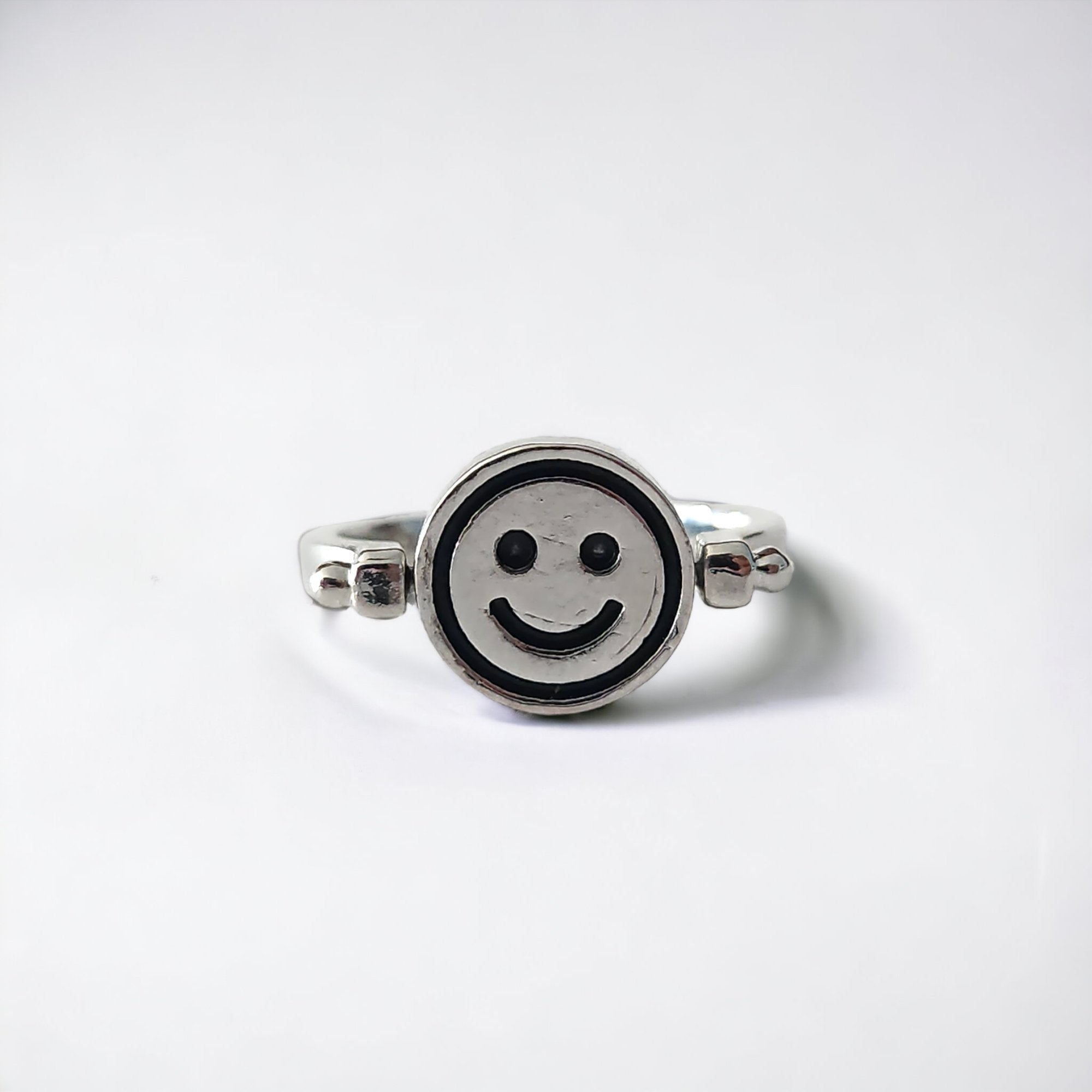 Anillo Giratorio Happy - Sad - My Rebel Shop