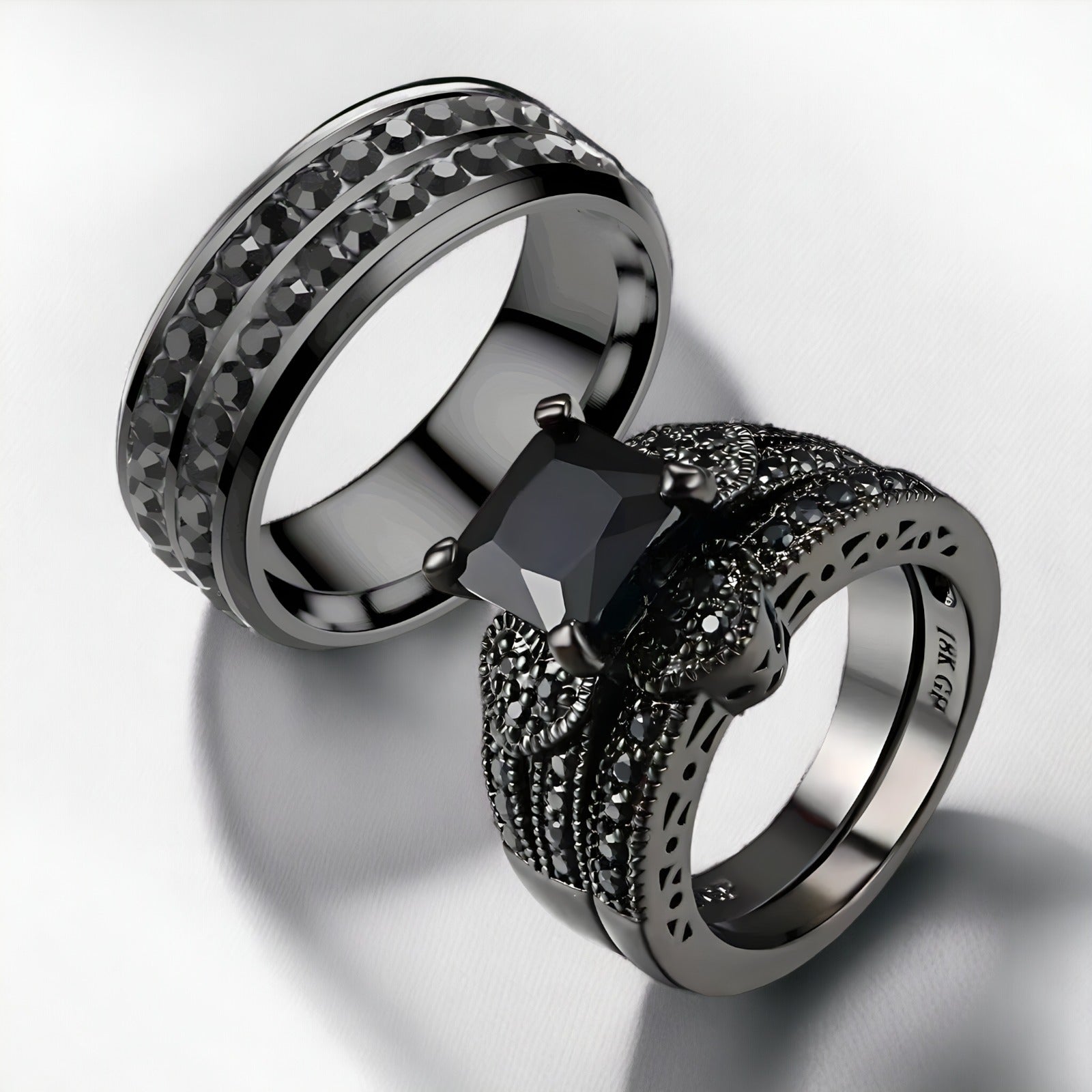 Anillos Amor Brillante - My Rebel Shop