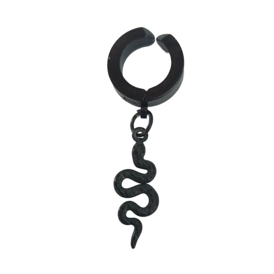 Arete de serpiente sin perforación - My Rebel Shop