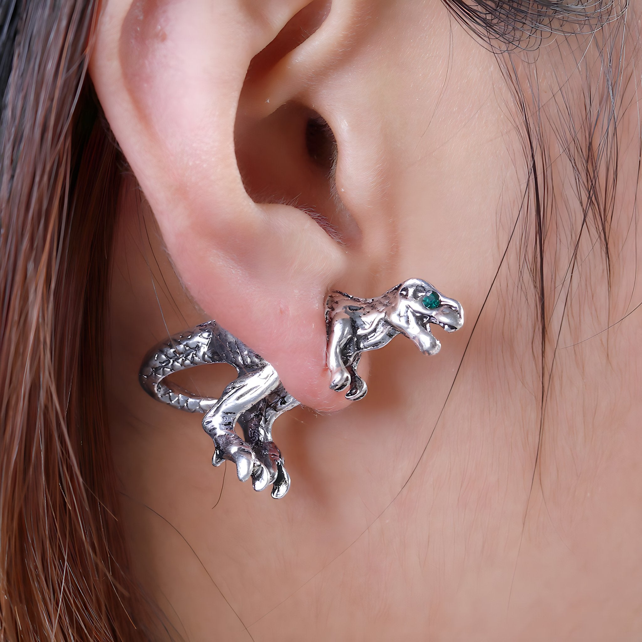 Aretes T - Rex - My Rebel Shop