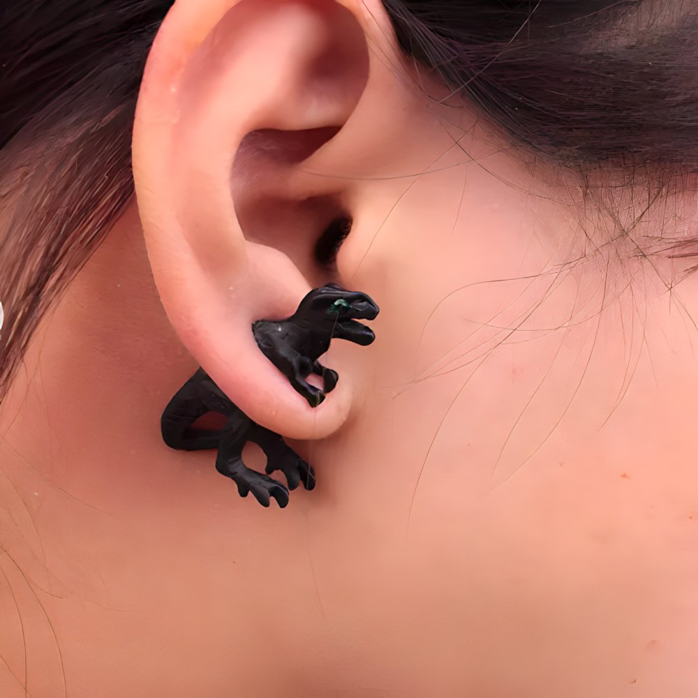 Aretes T - Rex - My Rebel Shop