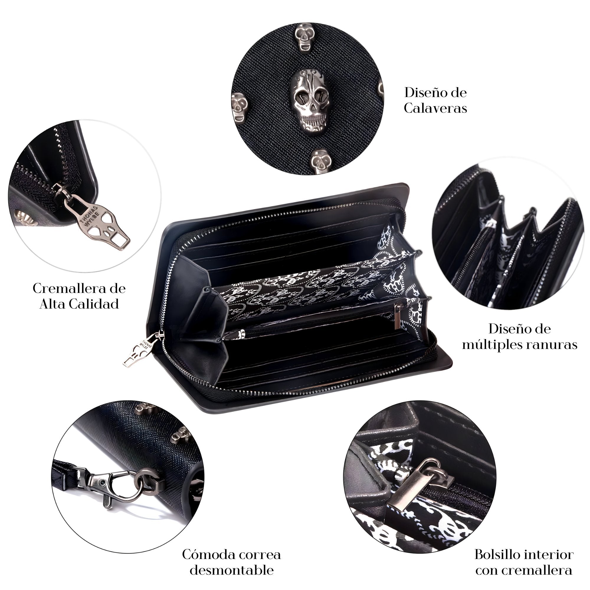 Cartera Darkness - My Rebel Shop