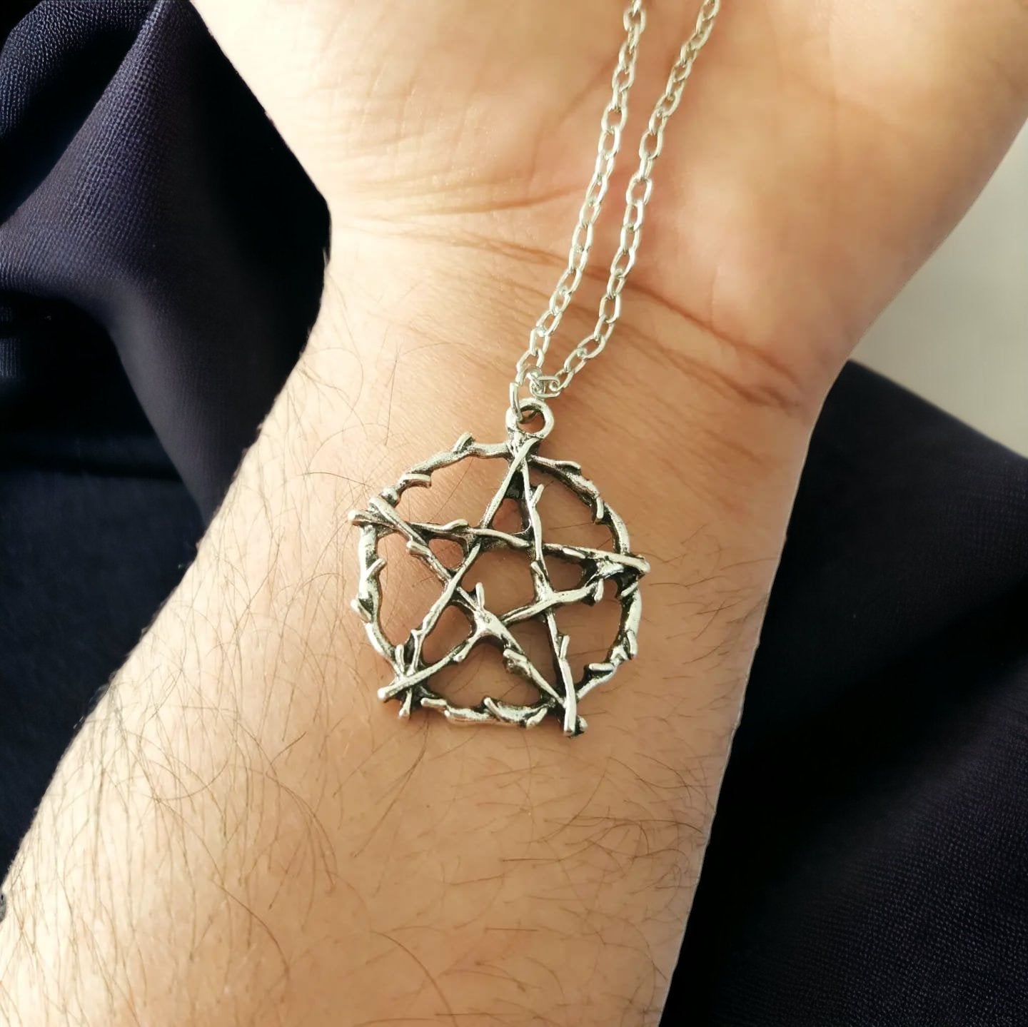 Collar de pentagrama - My Rebel Shop