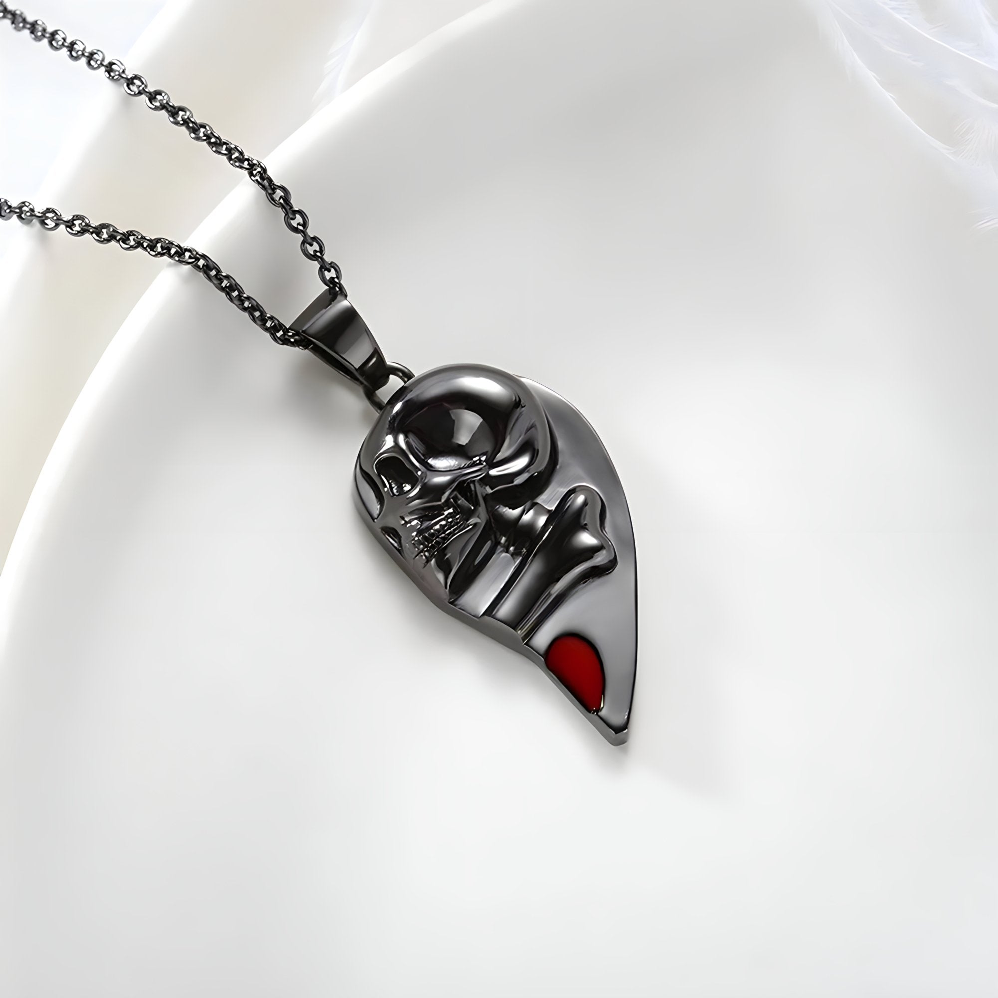 Collar Dúo Skull - My Rebel Shop