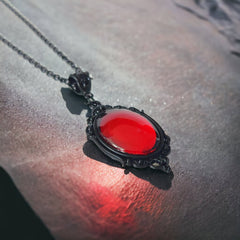 Collar Espejo Rojo - My Rebel Shop