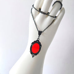 Collar Espejo Rojo - My Rebel Shop