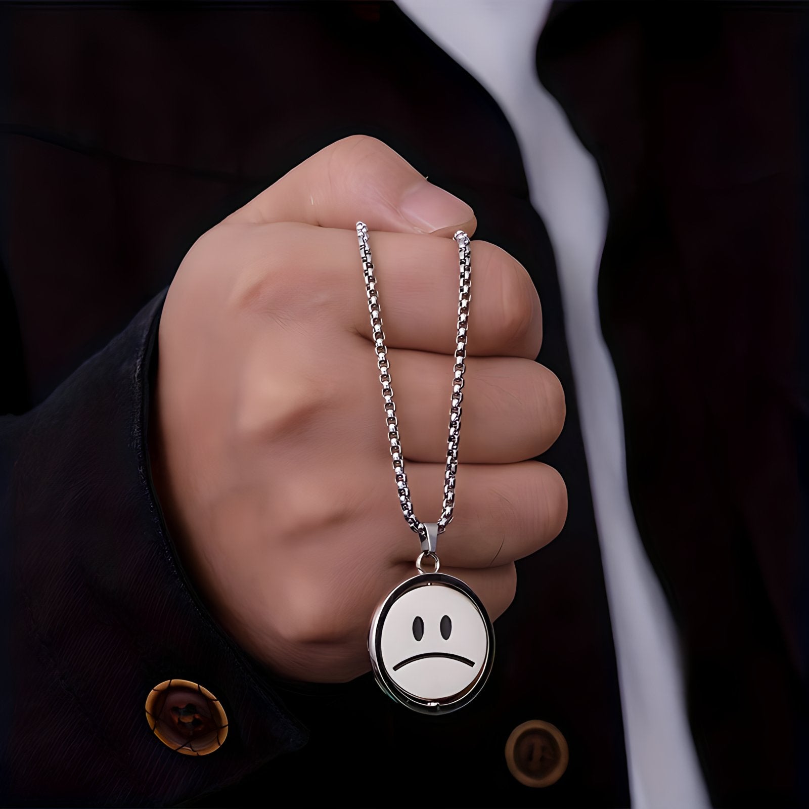 Collar Giratorio Happy/Sad - My Rebel Shop