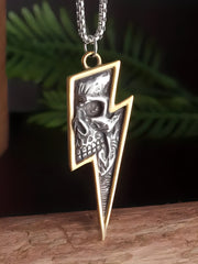 Collar Skull Bolt - My Rebel Shop