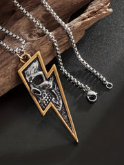 Collar Skull Bolt - My Rebel Shop
