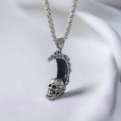 Collar Skull Moon - My Rebel Shop