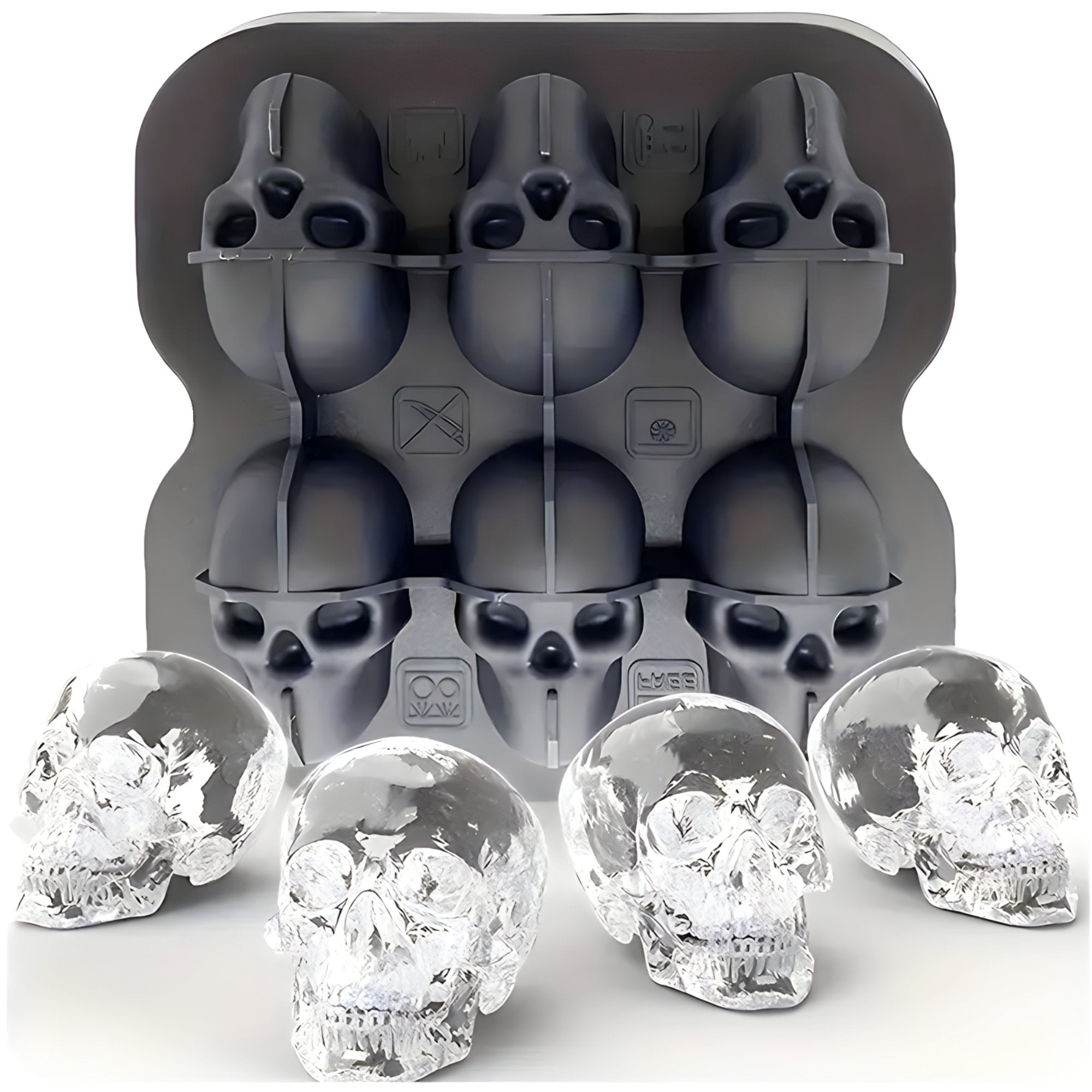 Molde Skull - Para hielo y alimentos - My Rebel Shop