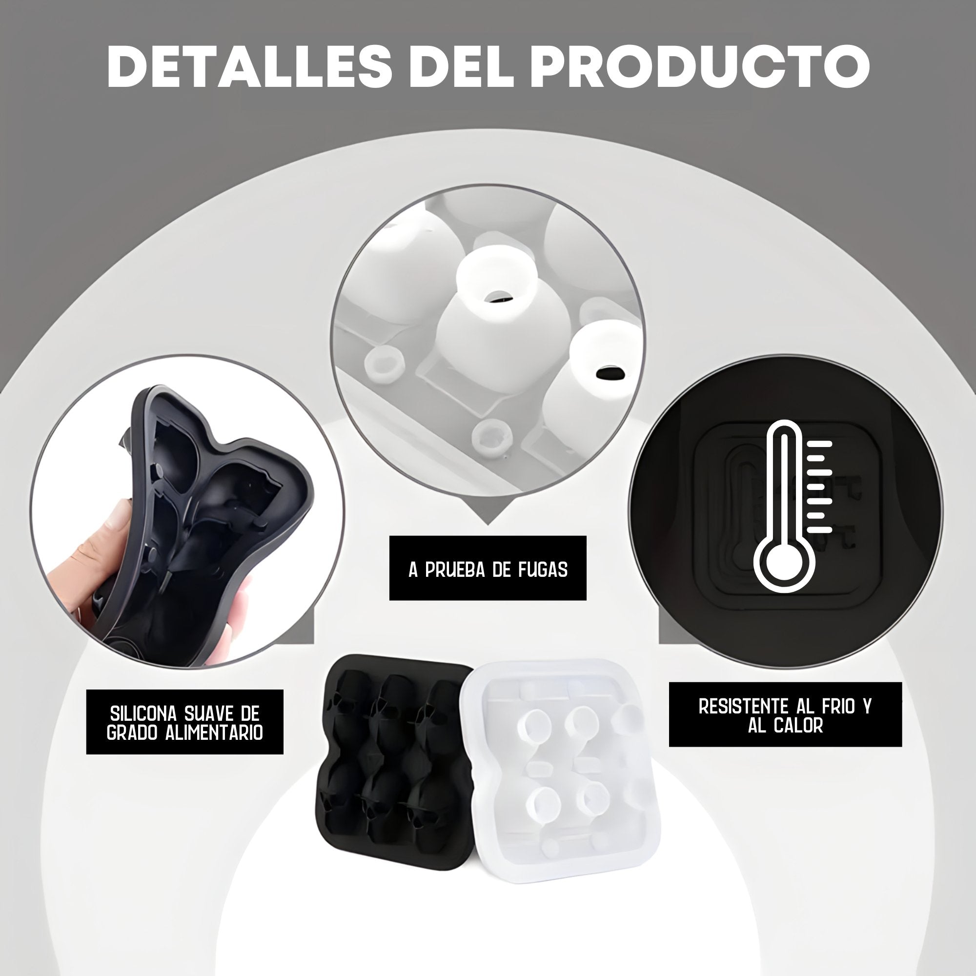 Molde Skull - Para hielo y alimentos - My Rebel Shop