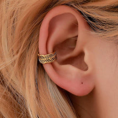 Piercing hélix de pluma sin perforación - My Rebel Shop