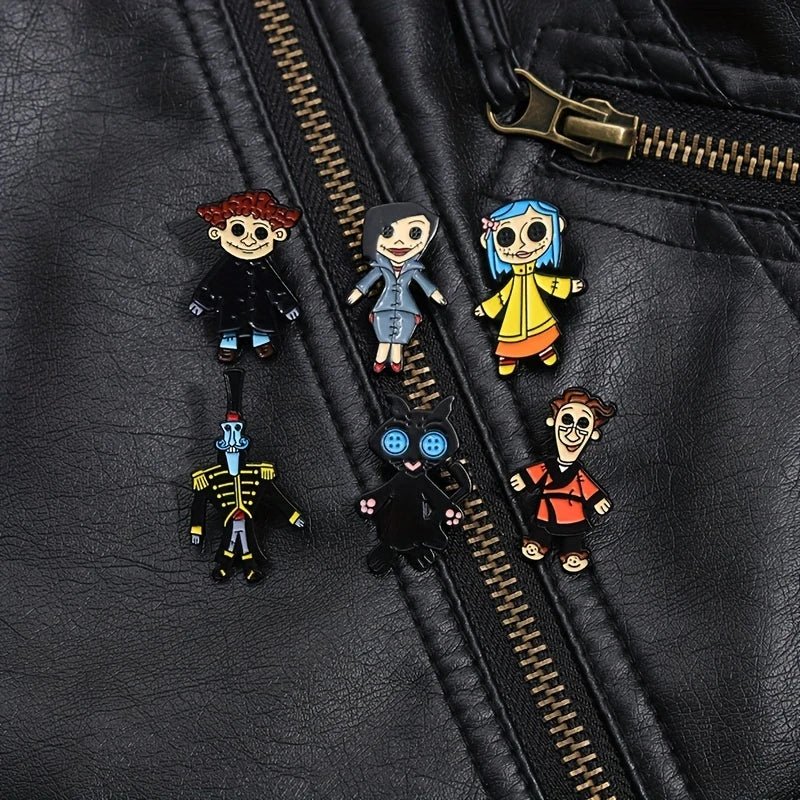 Pines de Coraline - 6 Unidades - My Rebel Shop
